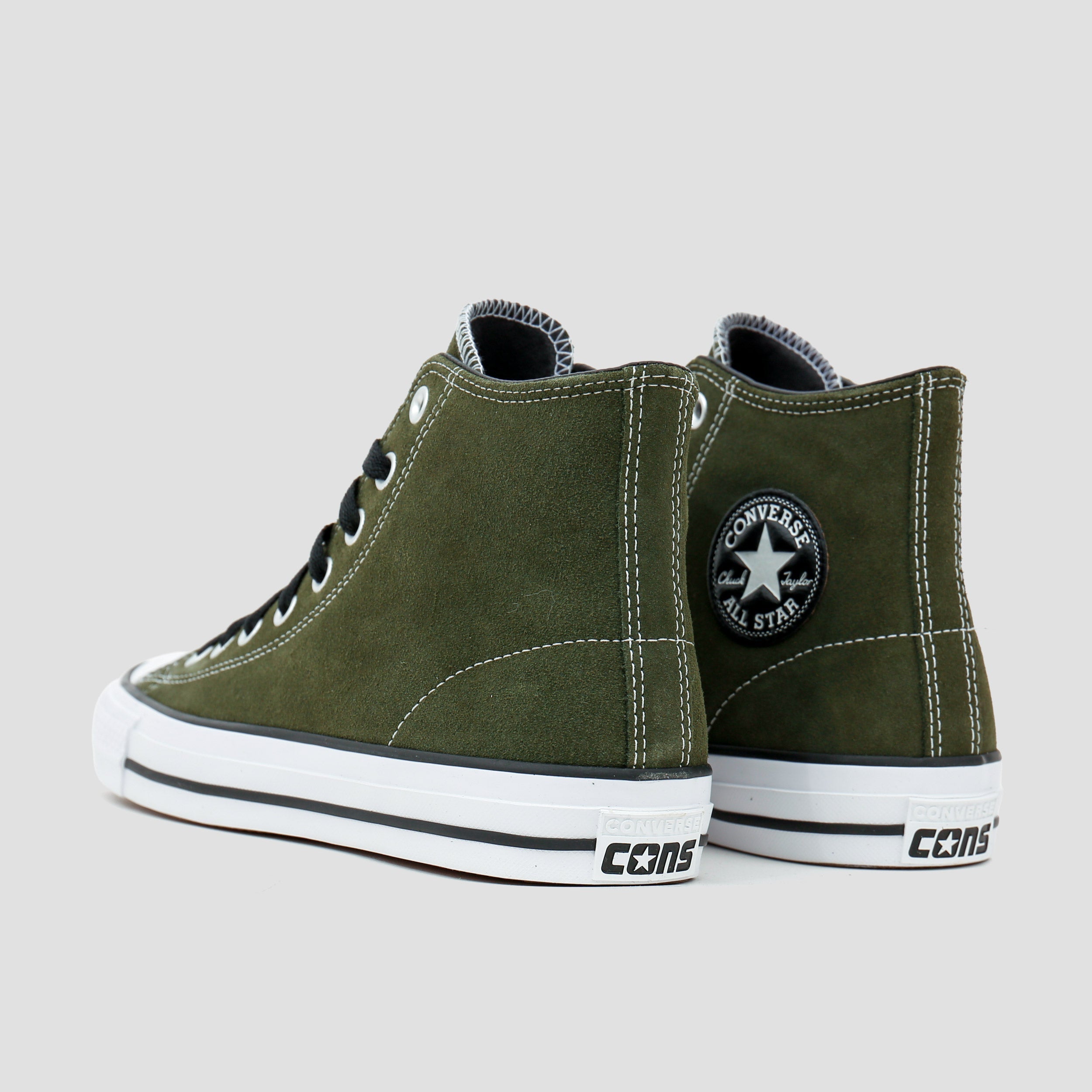 Converse CTAS Pro Hi Skate Shoes Good Natured Green / Black / White