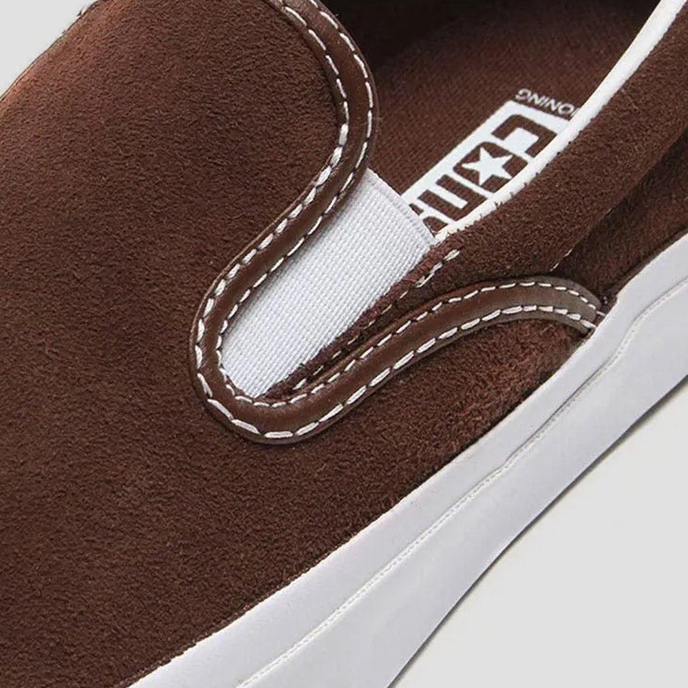 Converse One Star CC Pro Slip Skate Shoes Totally Fudged / White / Gum
