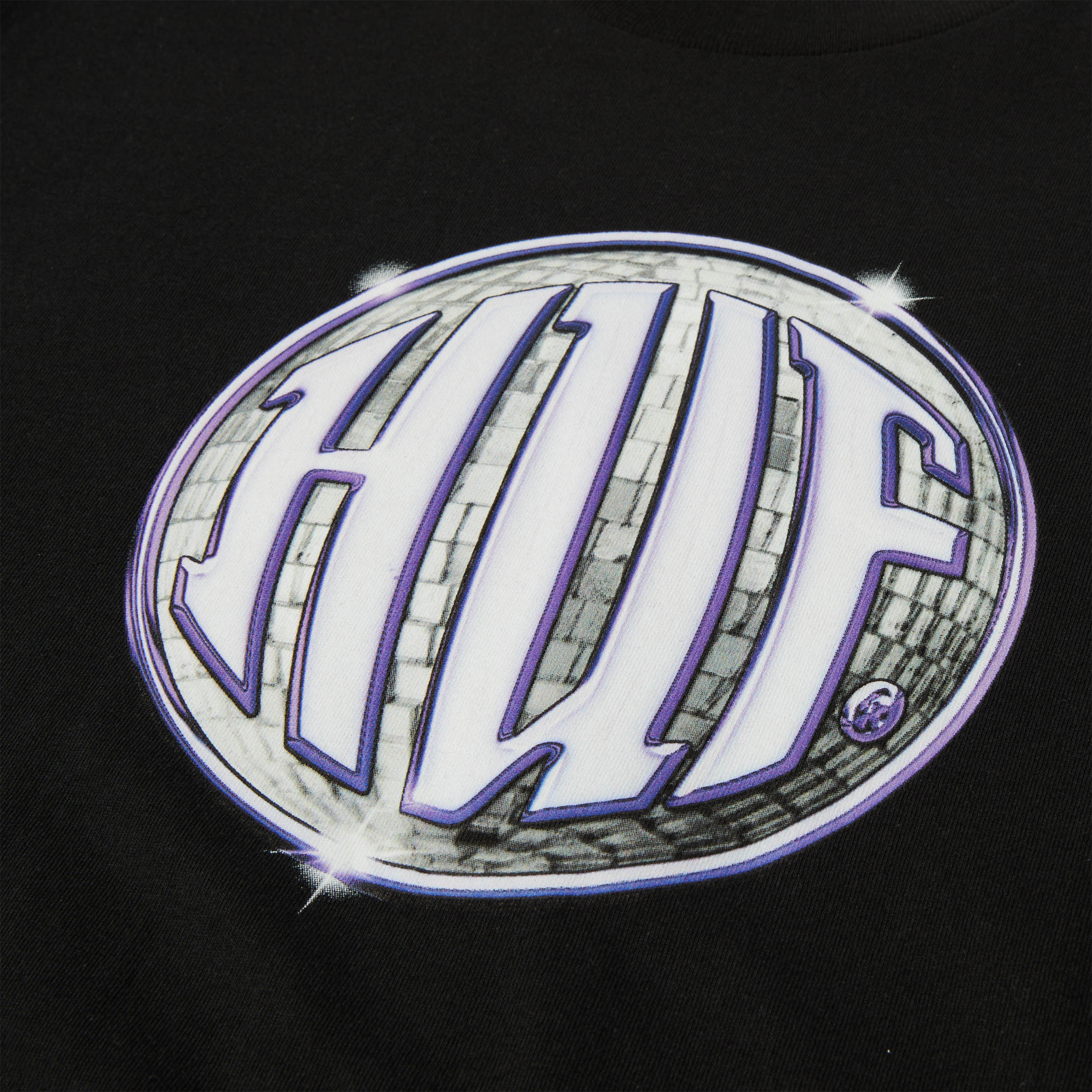 Huf D Zone T-Shirt Black