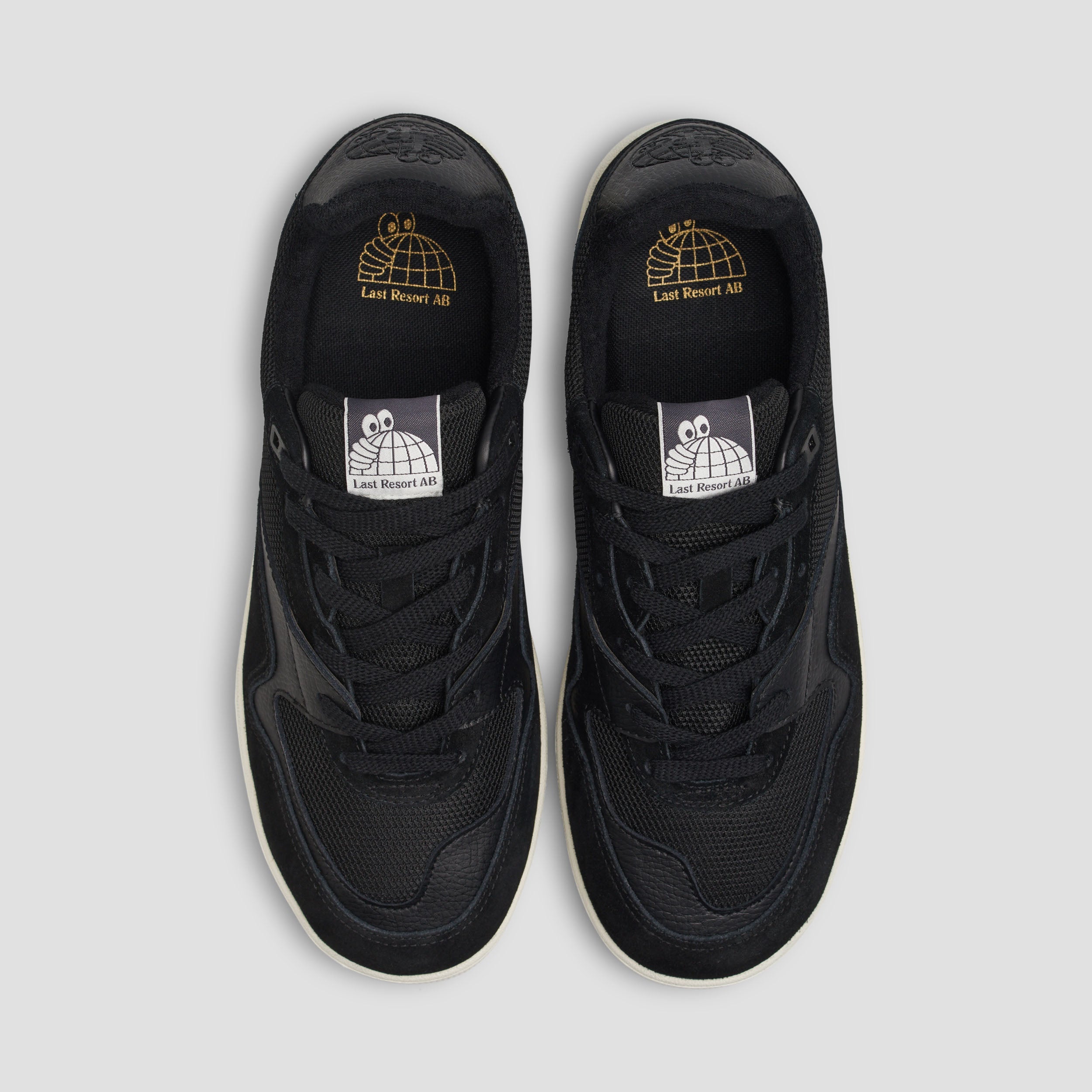 Last Resort AB CM002 LO Skate Shoes Black / White