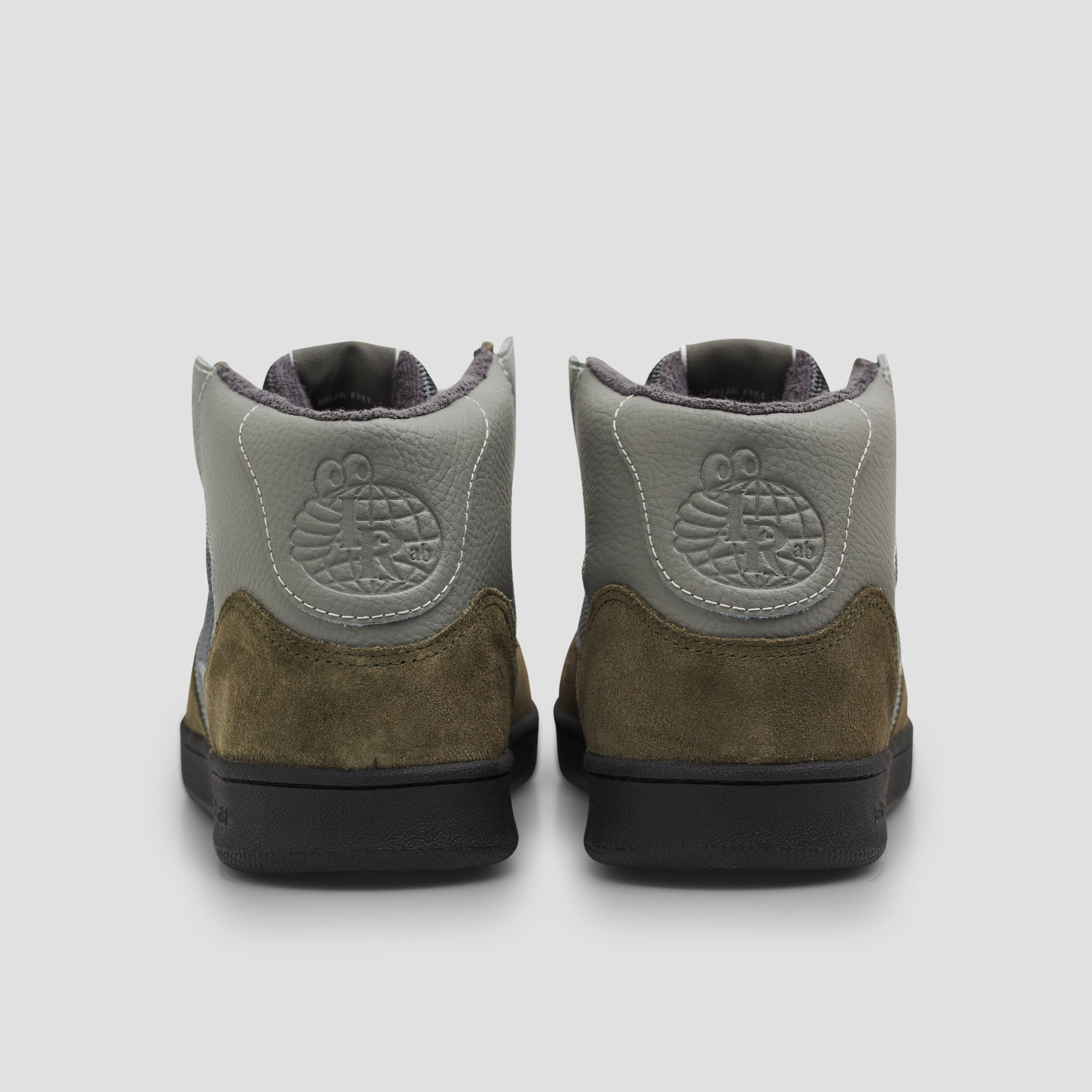 Last Resort AB CM002 MID Skate Shoes Olive Grey / Black