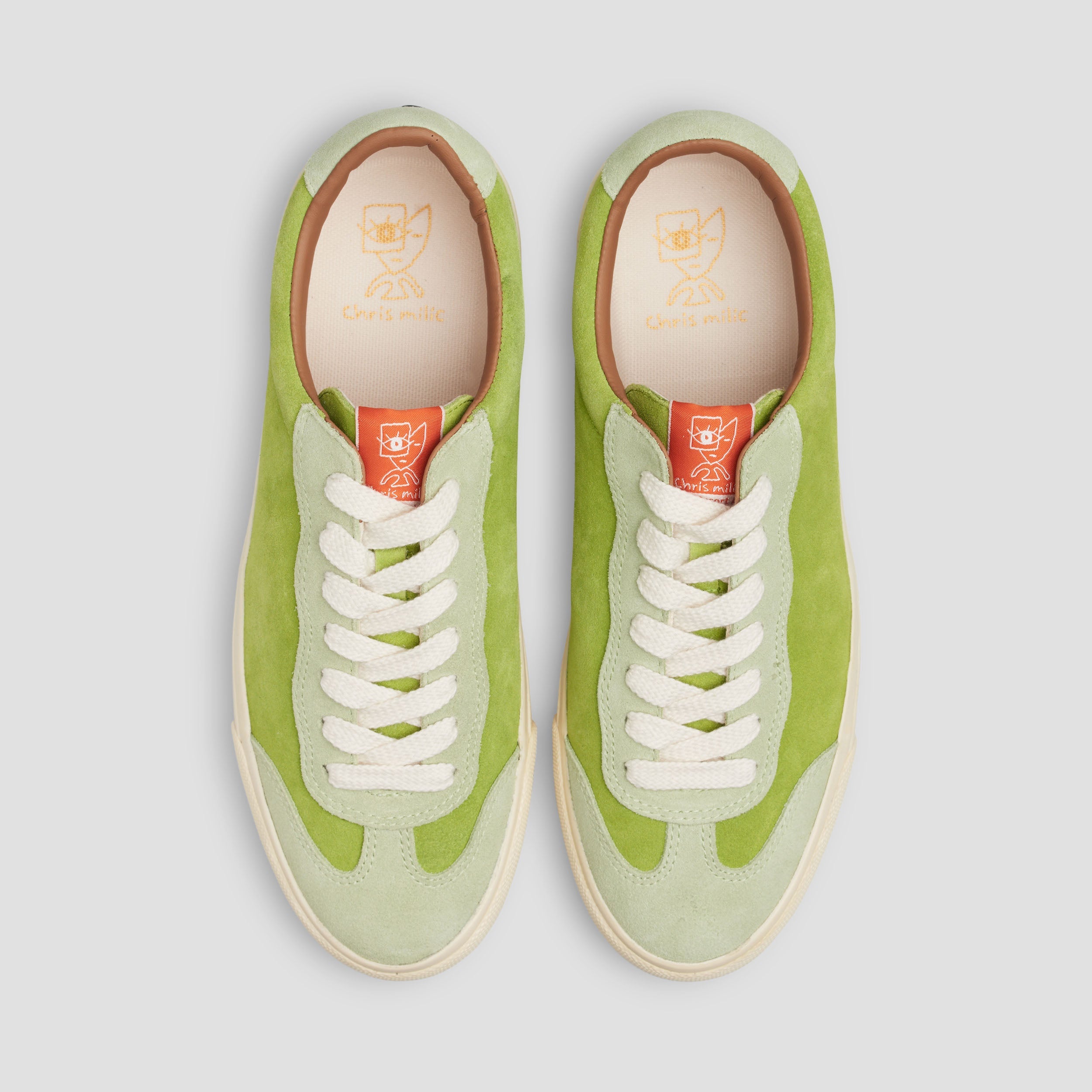 Last Resort AB VM004 Milic Skate Shoes Frog Green / White