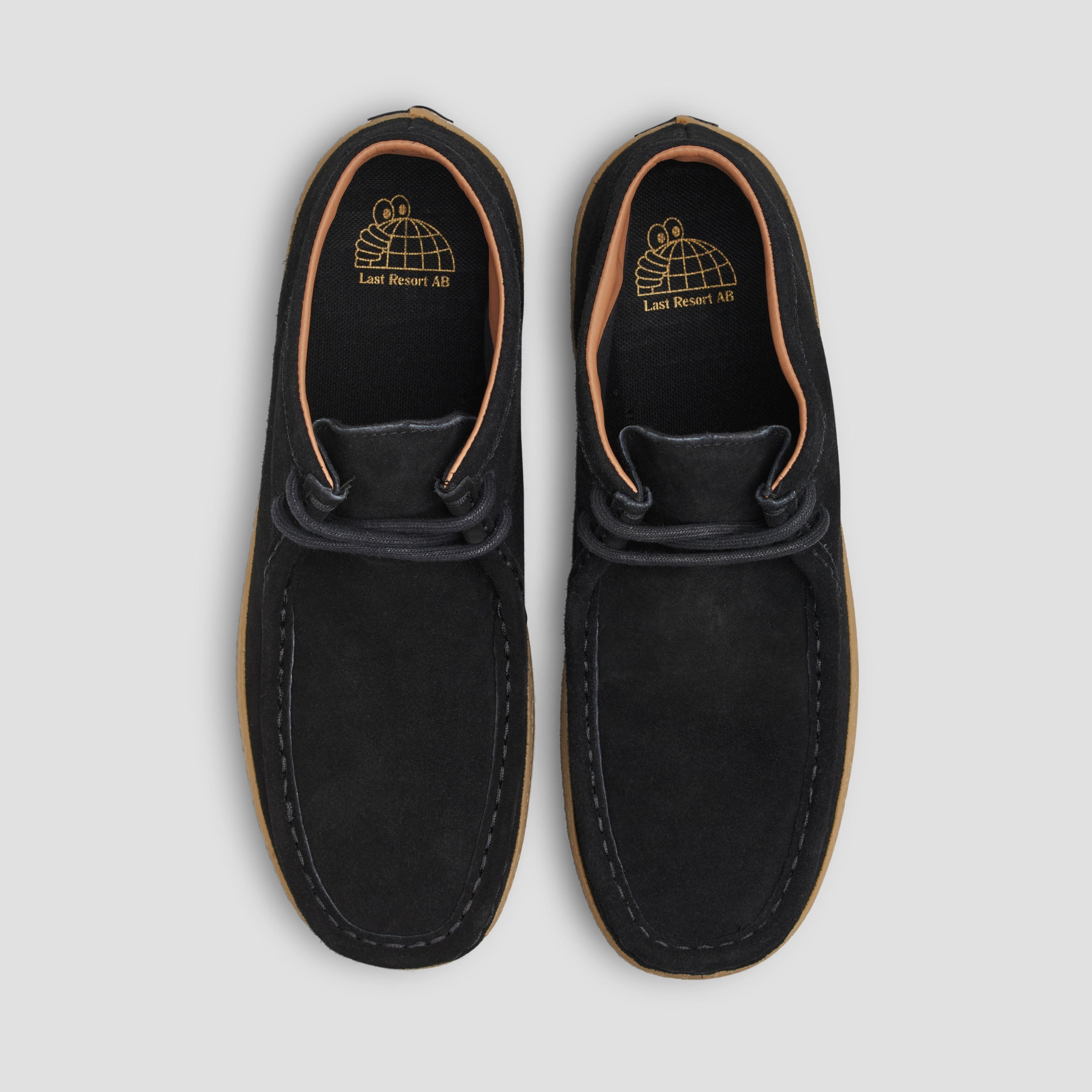 Last Resort AB VM006 Moc Hi Skate Shoes Black / Gum