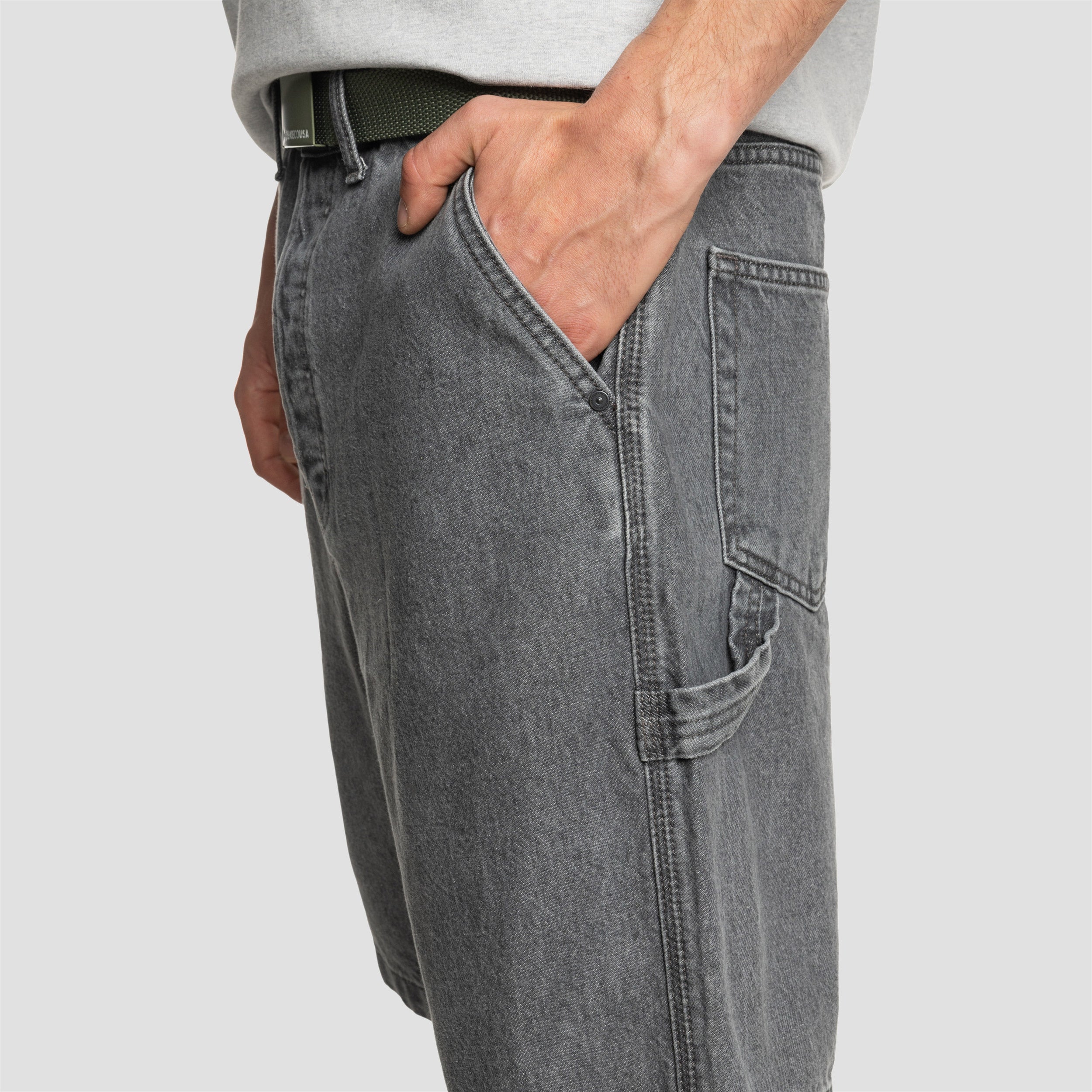 DC Carpenter Baggy Shorts RMG Medium Grey