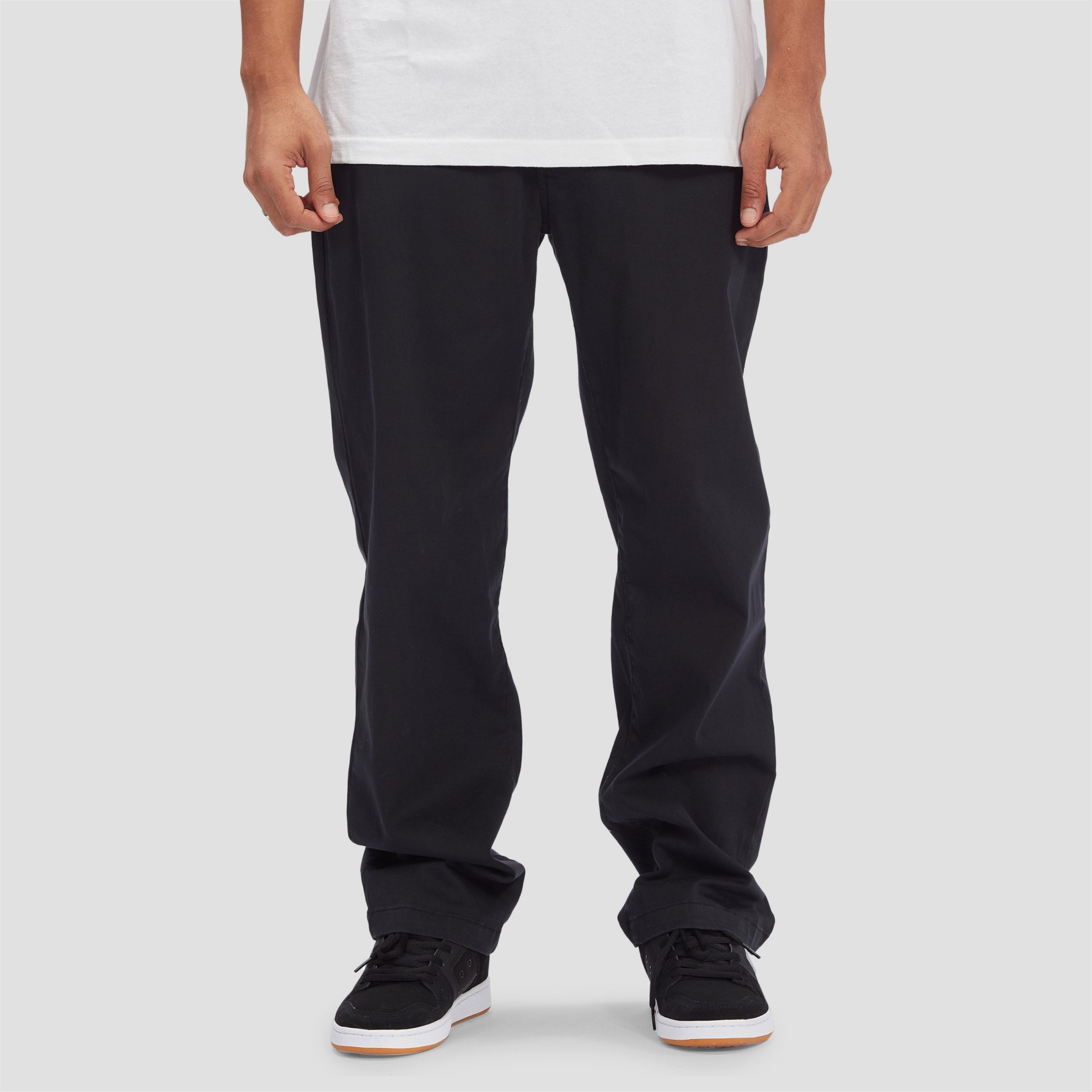 DC Worker Relaxed Chino Pant Black