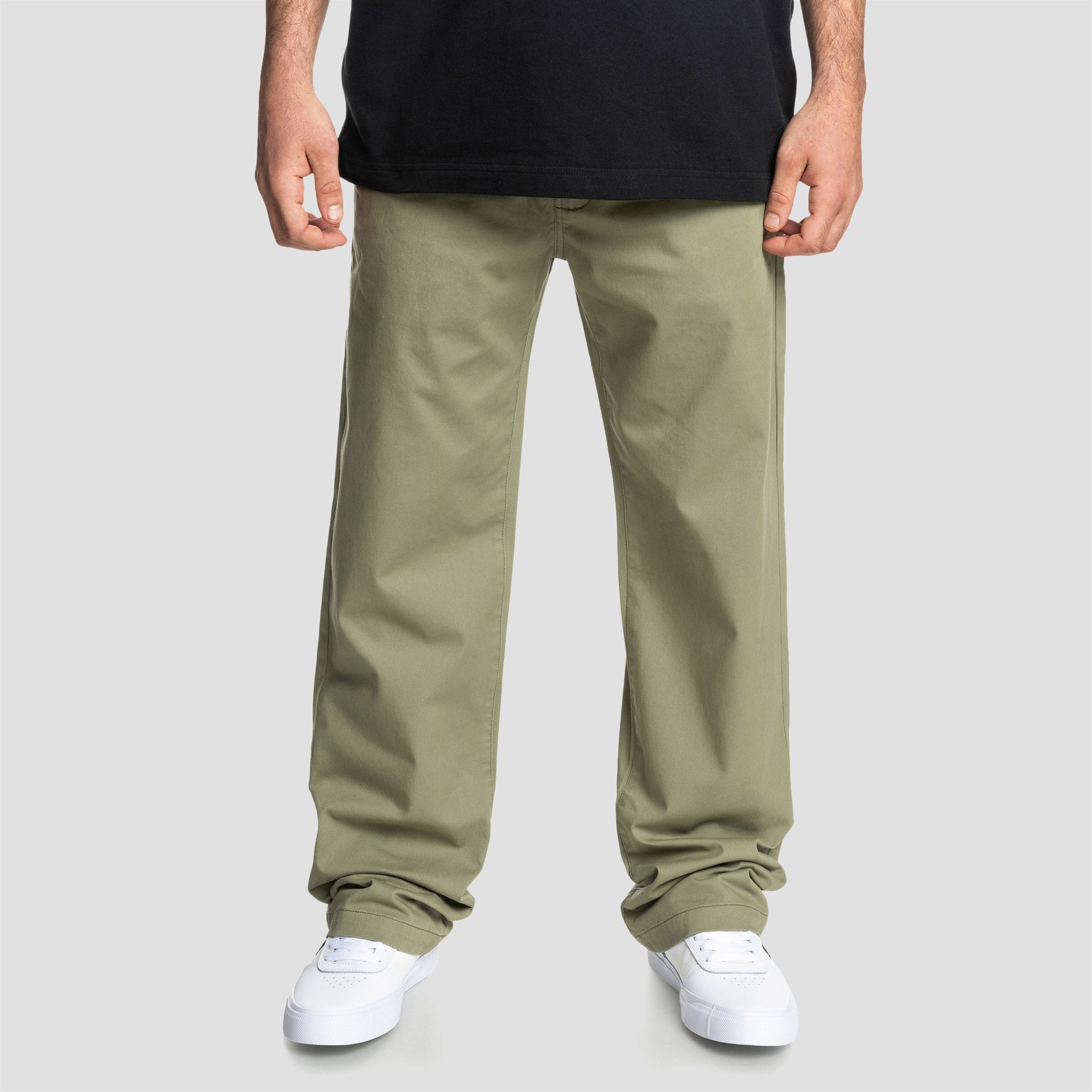 DC Worker Relaxed Chino Pant Deep Lichen Green