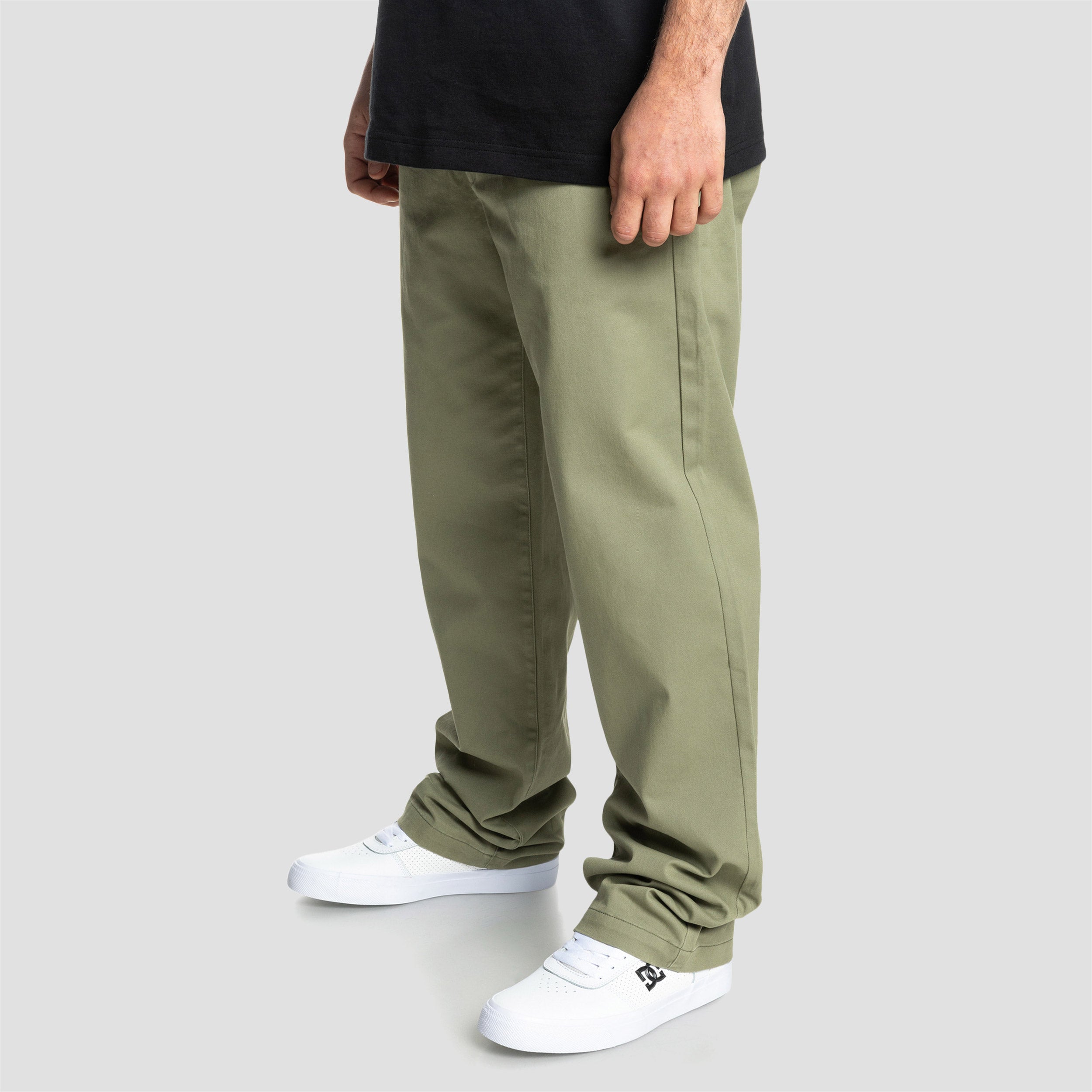 DC Worker Relaxed Chino Pant Deep Lichen Green