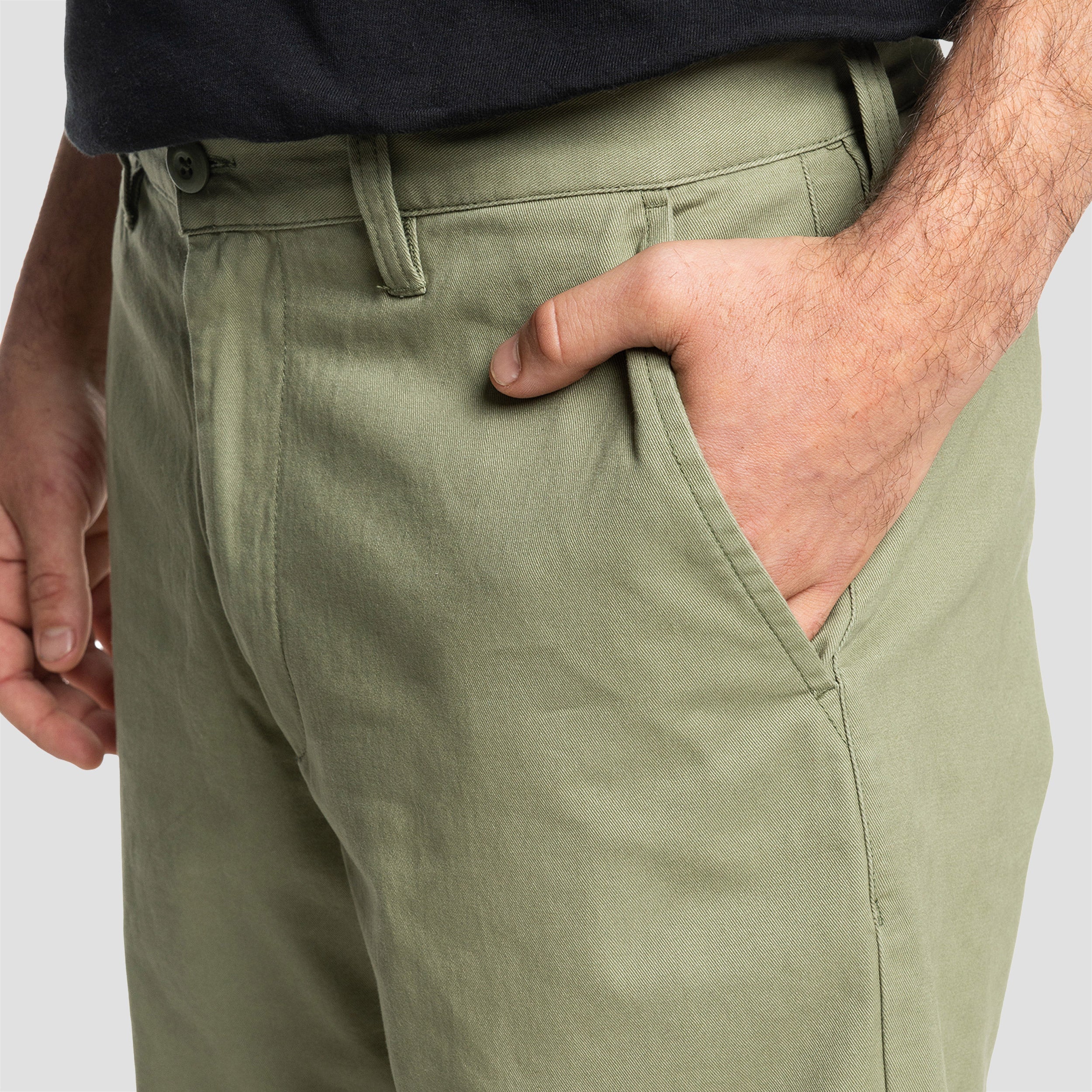 DC Worker Relaxed Chino Pant Deep Lichen Green
