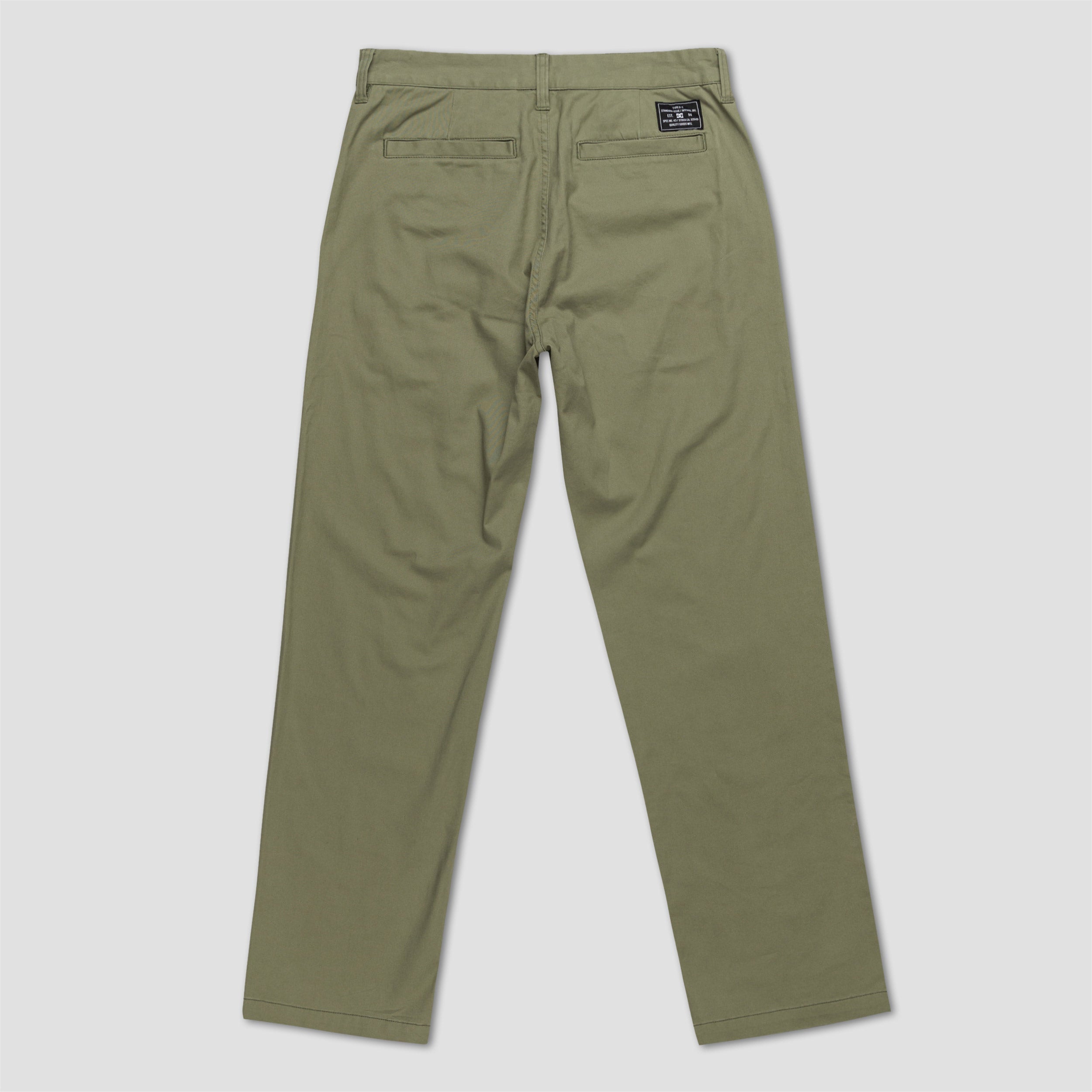 DC Worker Relaxed Chino Pant Deep Lichen Green
