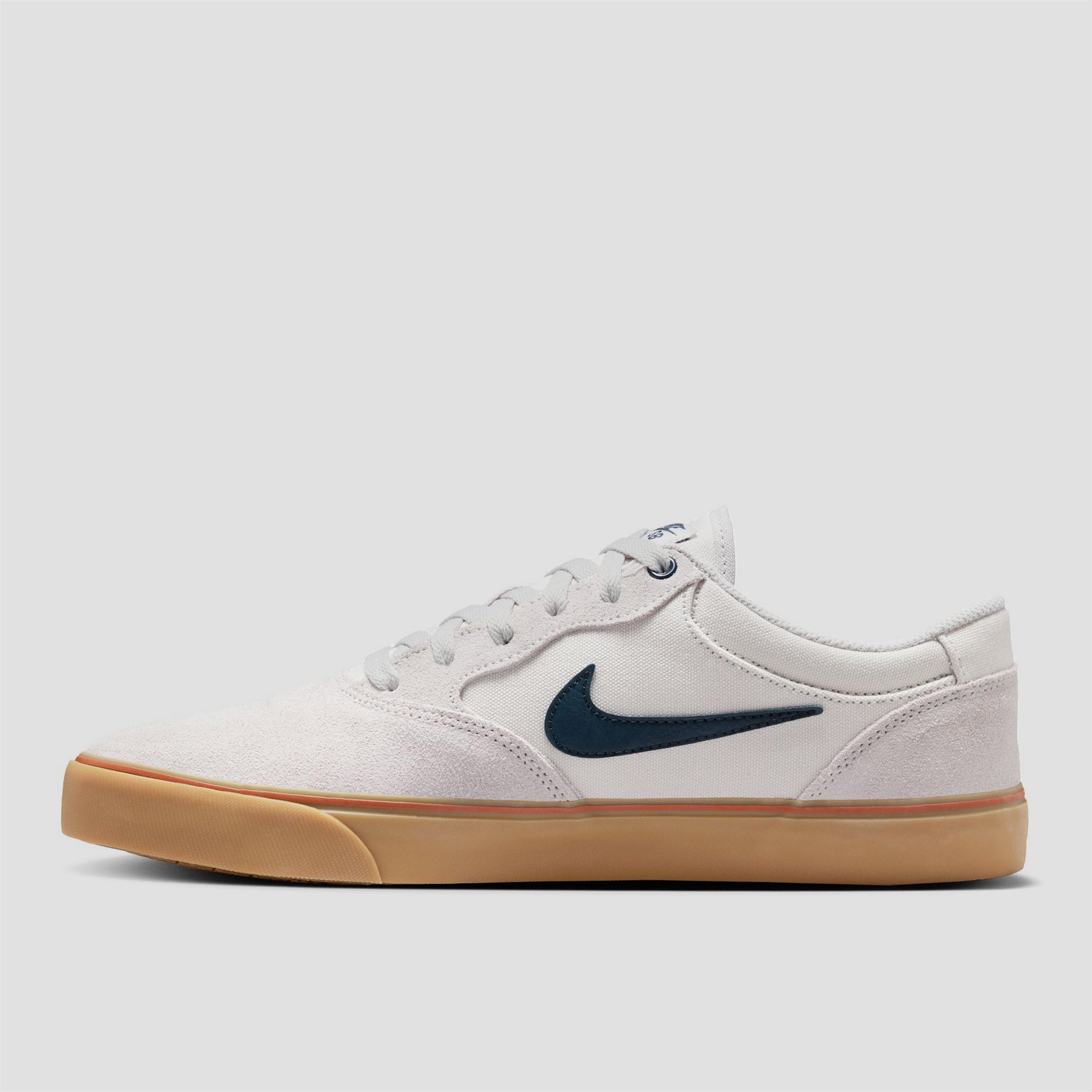 Nike SB Chron 2 Skate Shoes Vast Grey / Armory Navy / Dark Russet