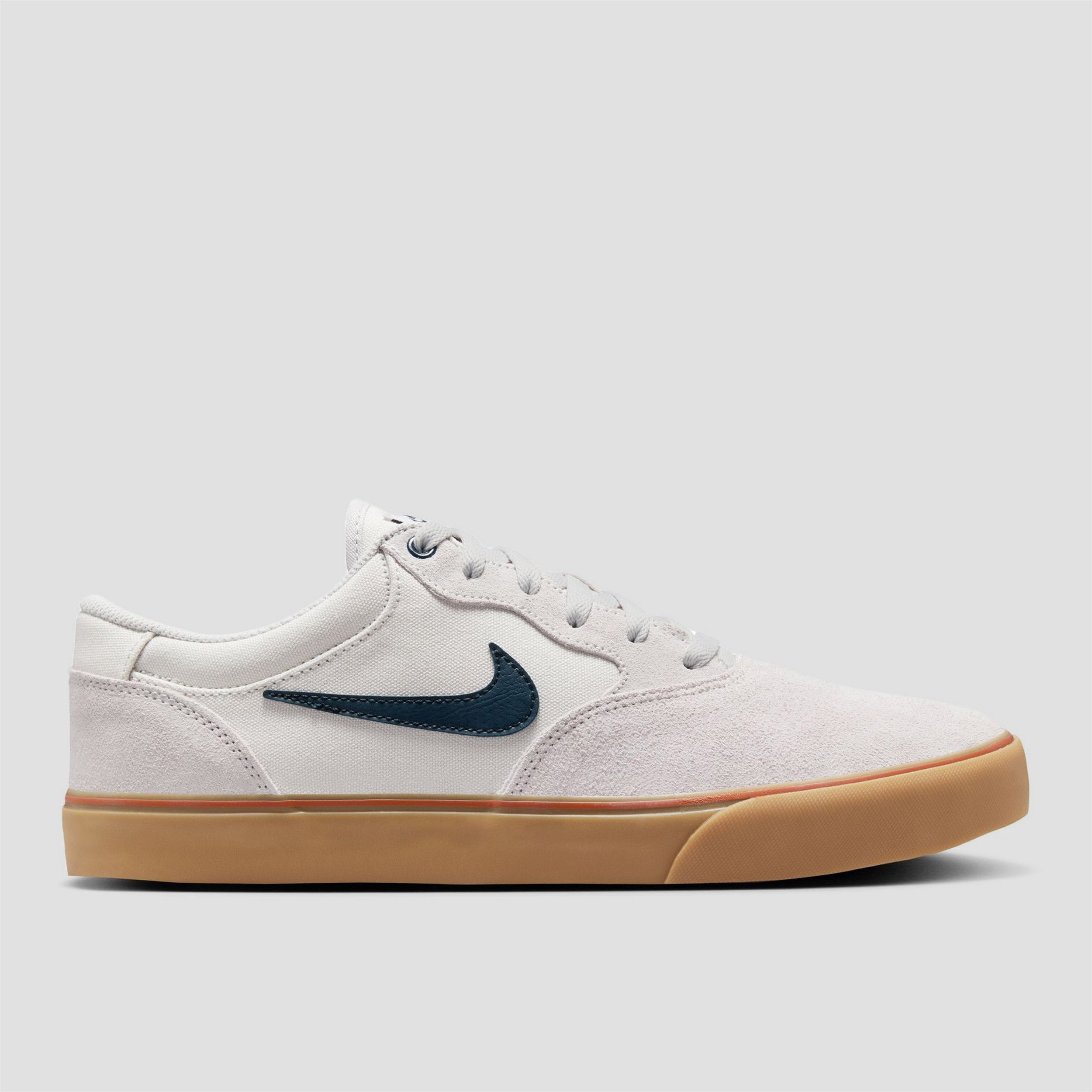 Nike SB Chron 2 Skate Shoes Vast Grey / Armory Navy / Dark Russet