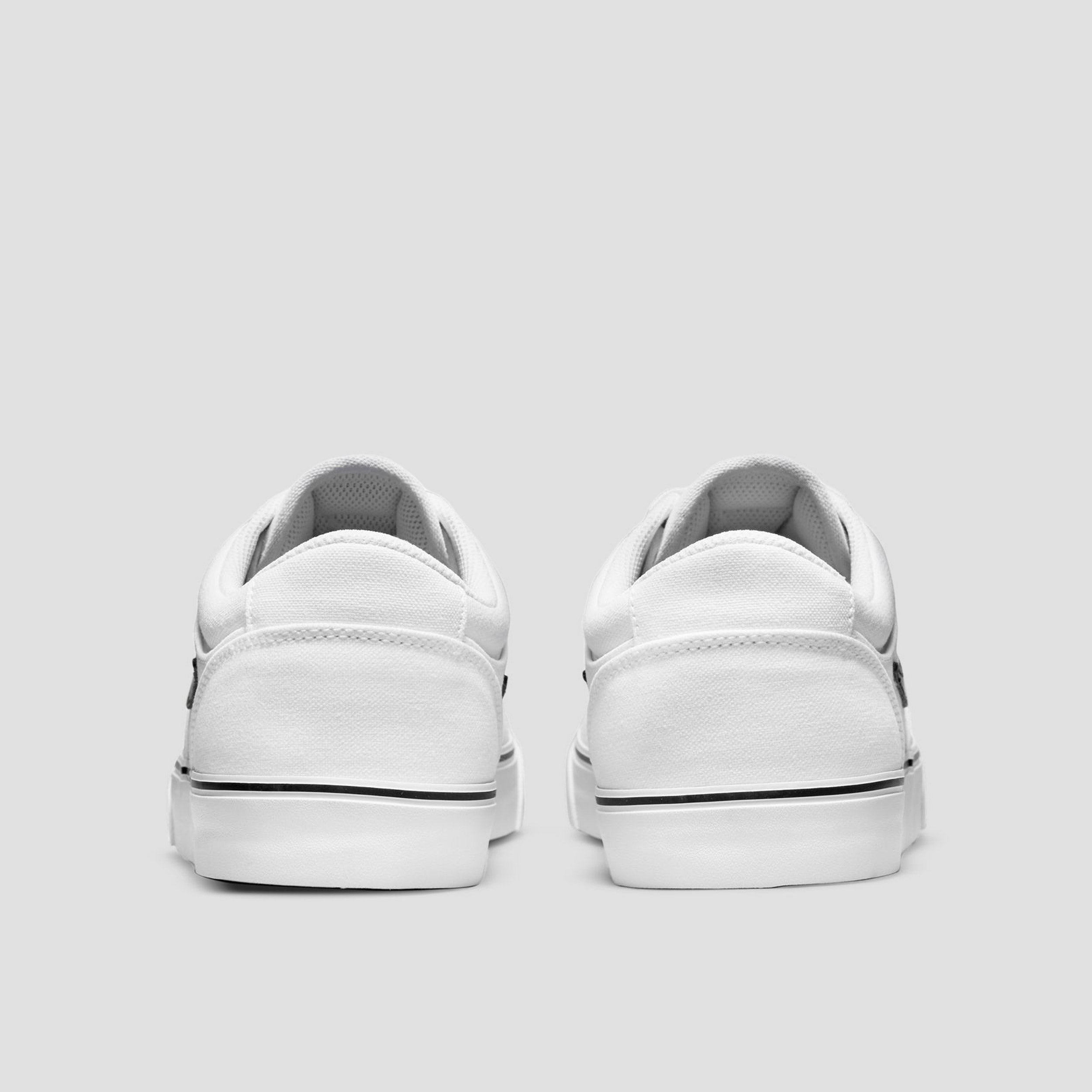 Nike SB Chron 2 Canvas Shoes White / Black / White