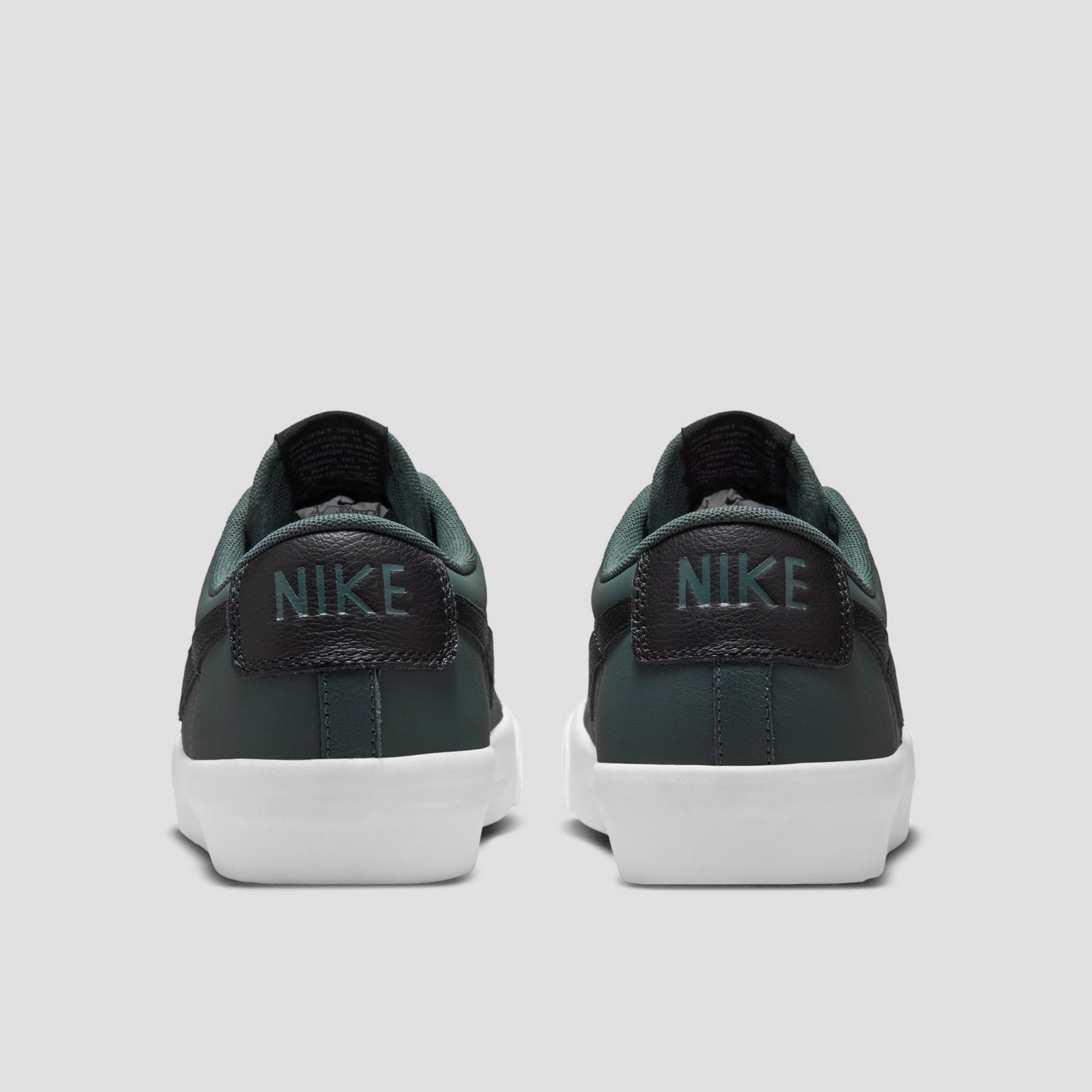 Nike SB Blazer Low Pro GT Skate Shoes Vintage Green / Black - Vintage Green
