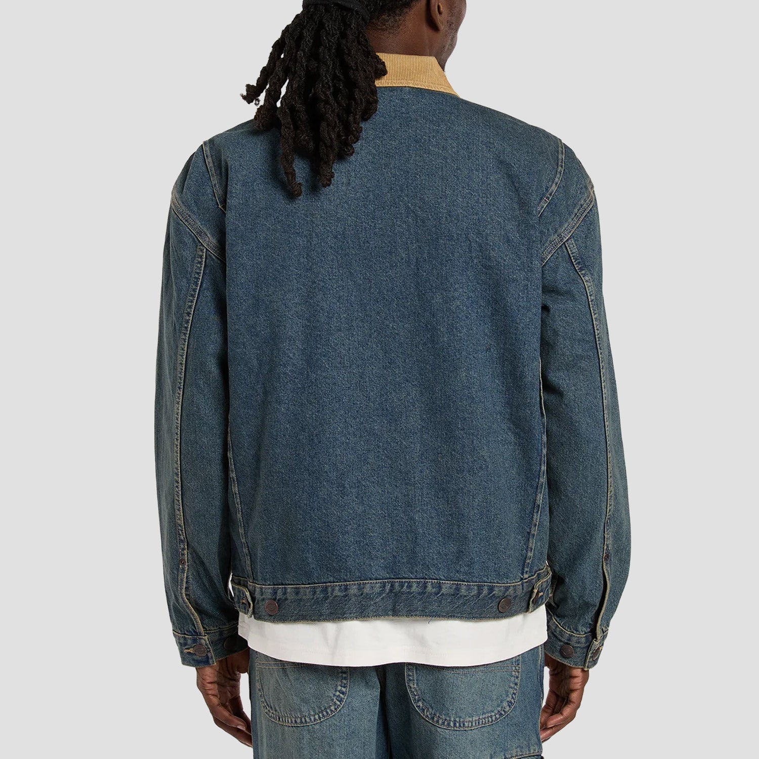 Dickies Denim Painter Jacket Khaki Tinted Blue