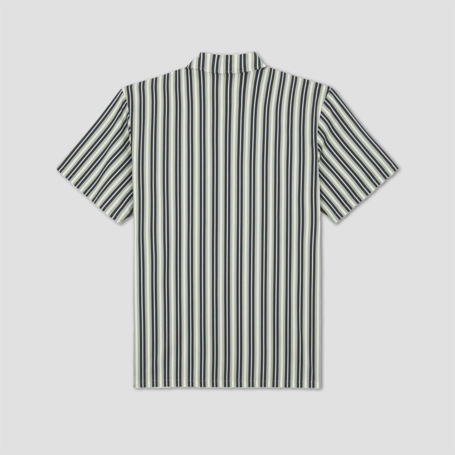 Dickies Multi Stripe Shortsleeve Work Shirt Iceberg