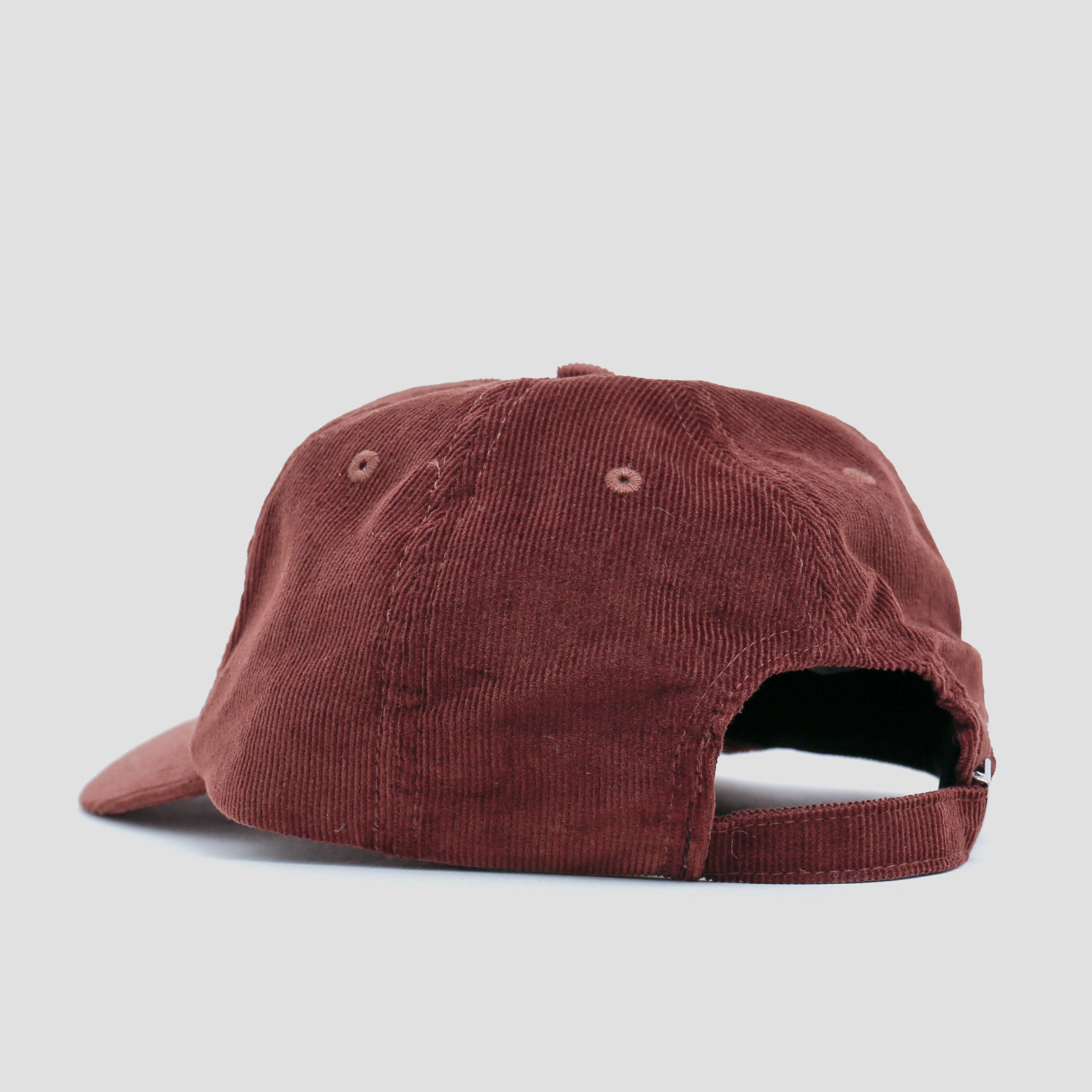 Dungeon Cord Cap Embroidered Chocolate / Orange