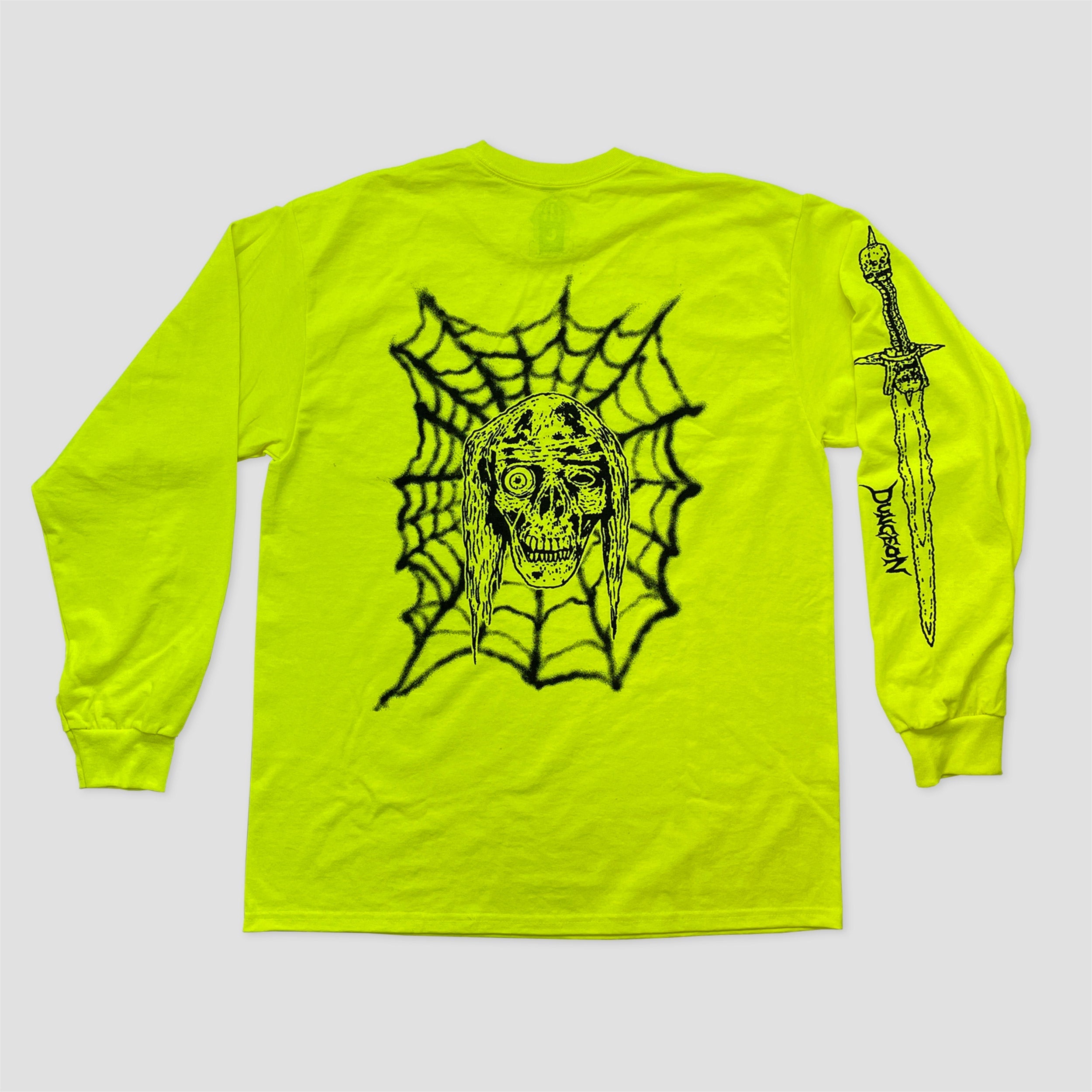 Dungeon Severed Survival Longsleeve T-Shirt Safety Yellow