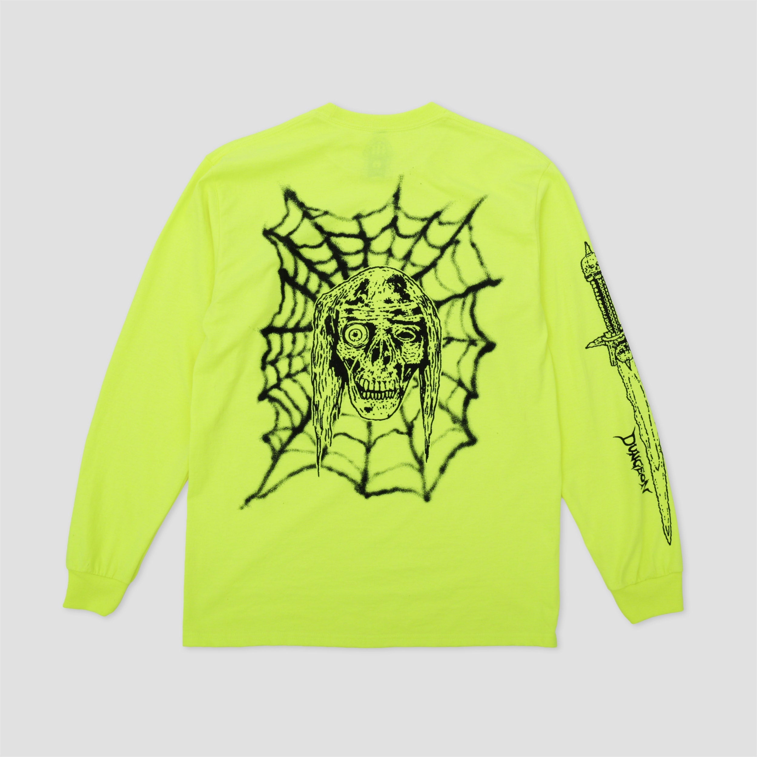 Dungeon Severed Survival Longsleeve T-Shirt Safety Yellow