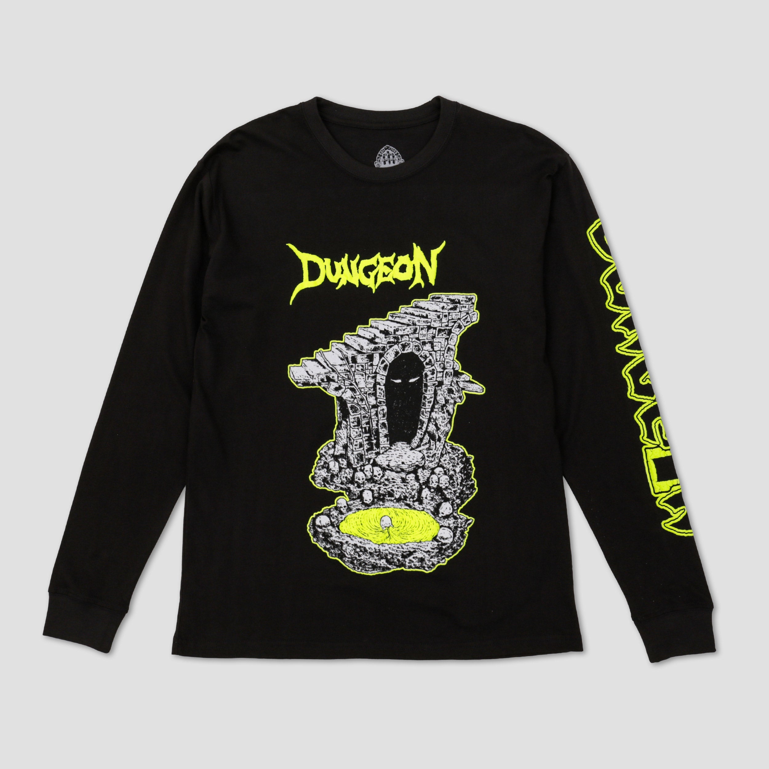 Dungeon Still Life Longsleeve T-Shirt Black / Green