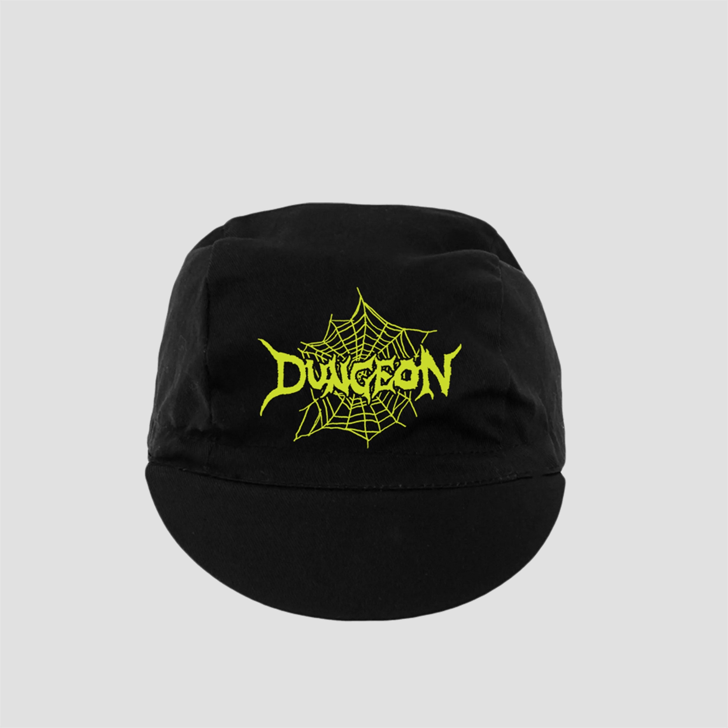 Dungeon Web Logo Cycling Cap Black / Green