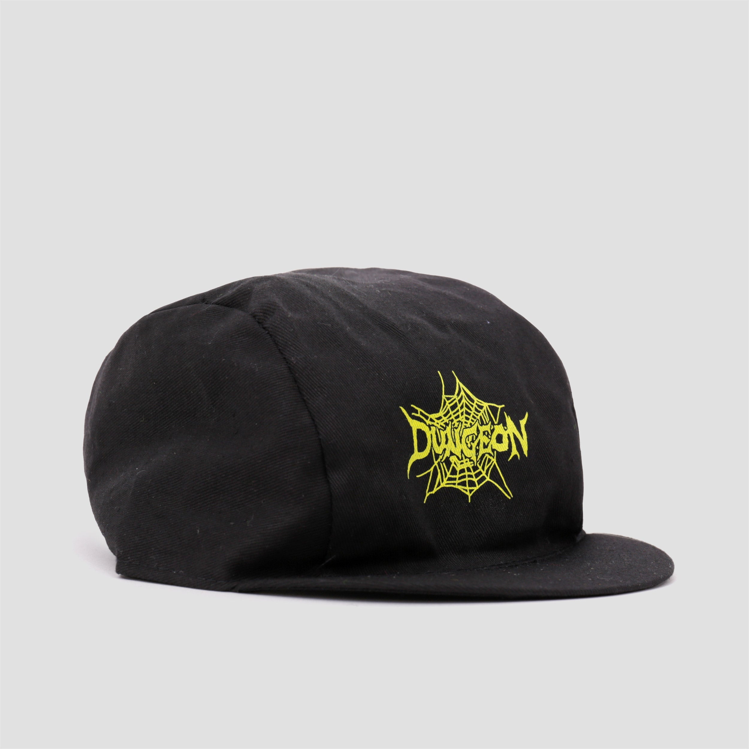 Dungeon Web Logo Cycling Cap Black / Green