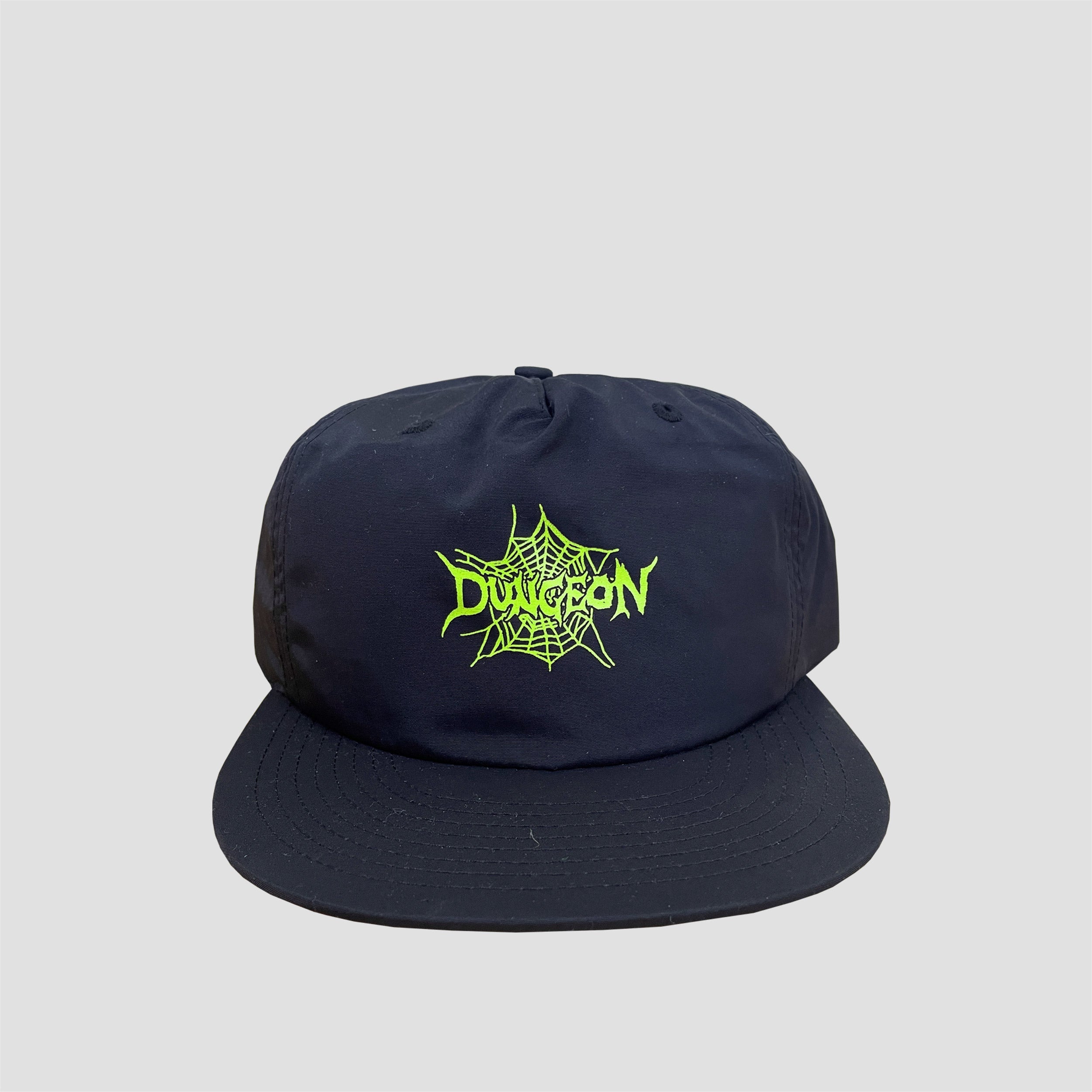 Dungeon Web Logo Surf Cap Black