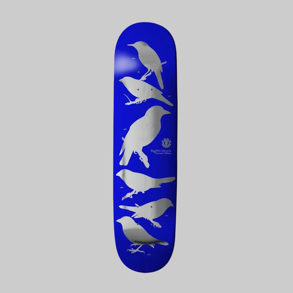 Element 8.5 Vincent Milou Ornithology Skateboard Deck