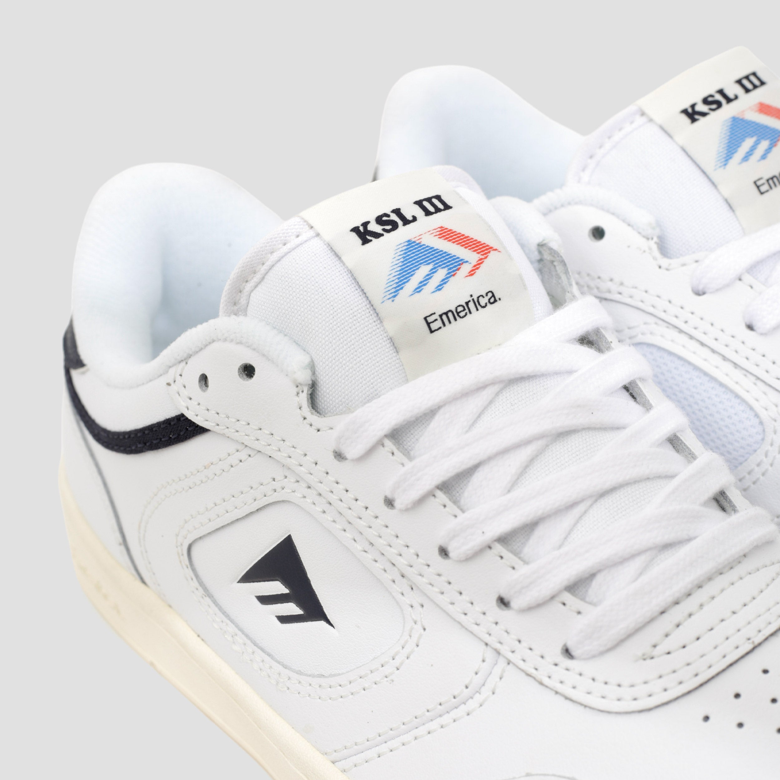 Emerica KSL III Skate Shoes White