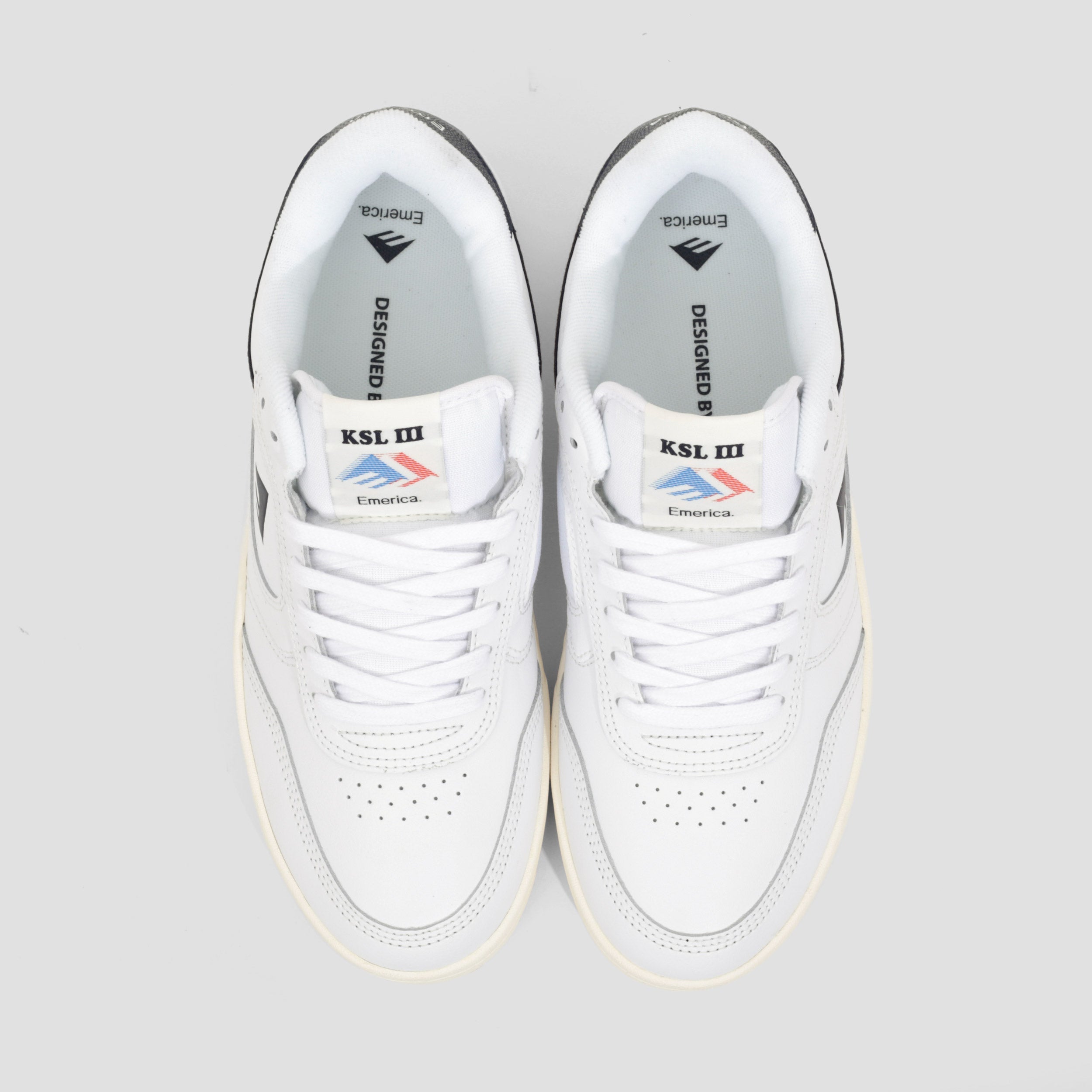Emerica KSL III Skate Shoes White