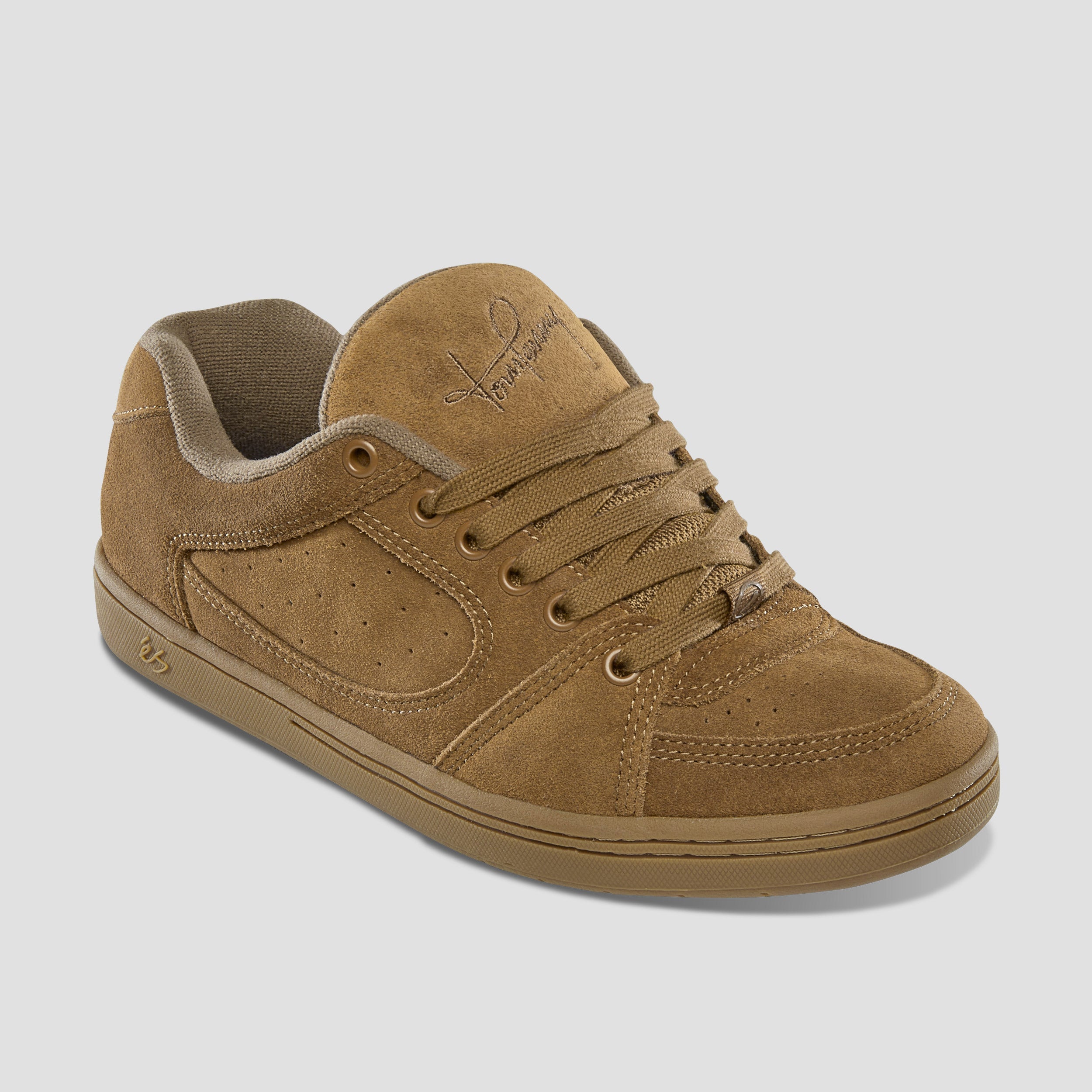 Es Accel X Penny Skate Shoes Brown / Gum