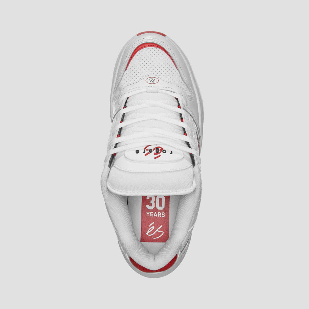 Es TJ Rogers Skate Shoes White / Red