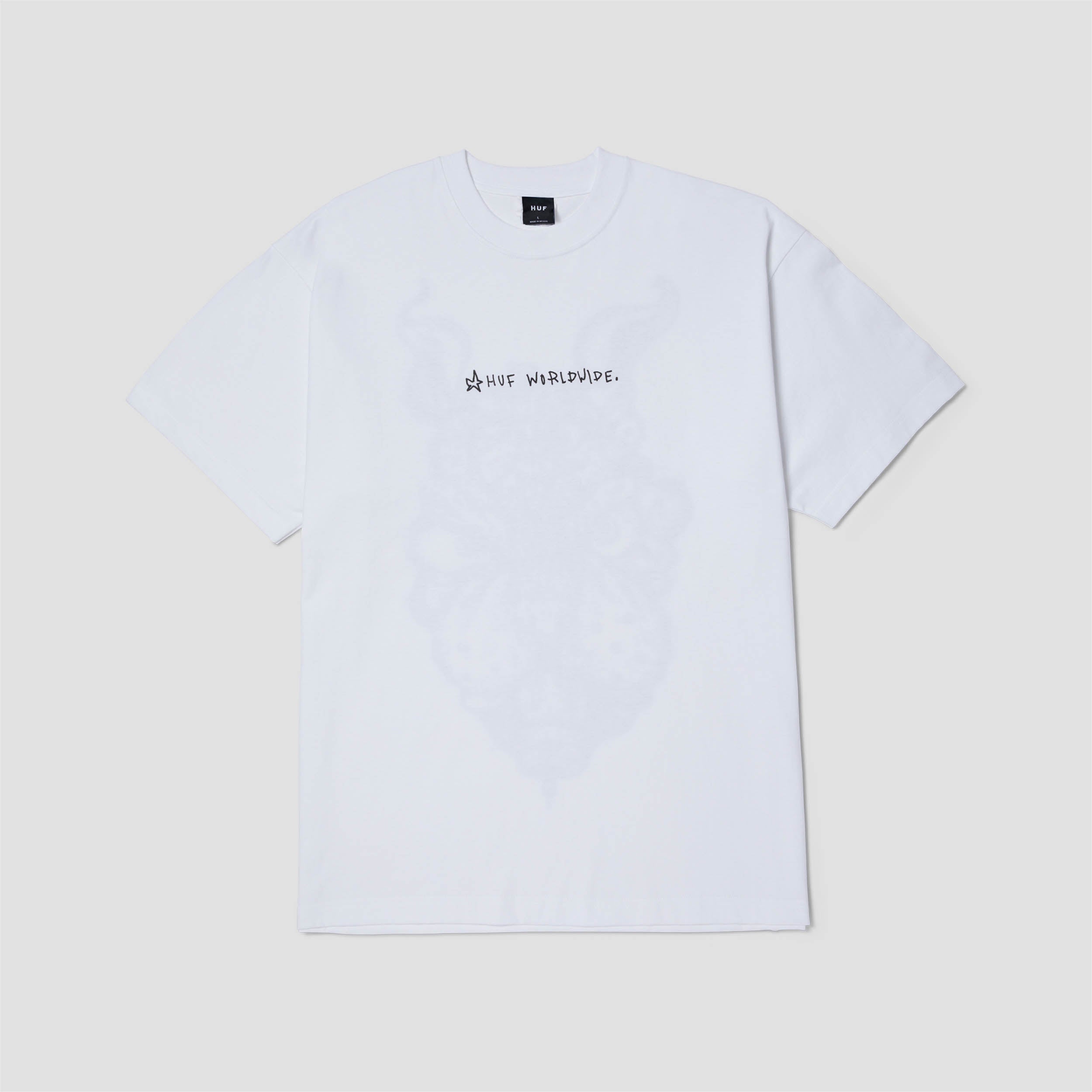 HUF Ferrell Shortsleeve T-Shirt White