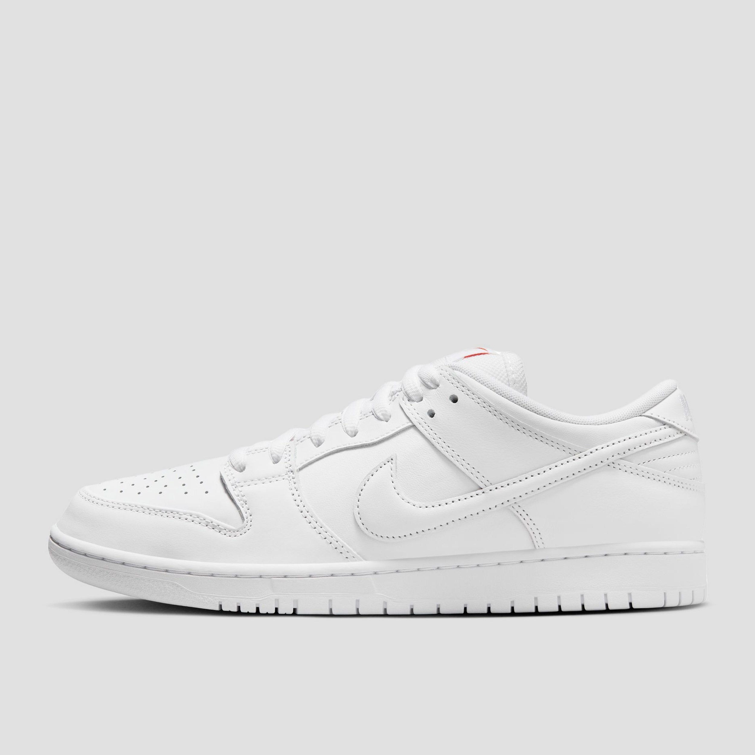 Nike SB Dunk Low Pro ISO Skate Shoes White / White - White - White