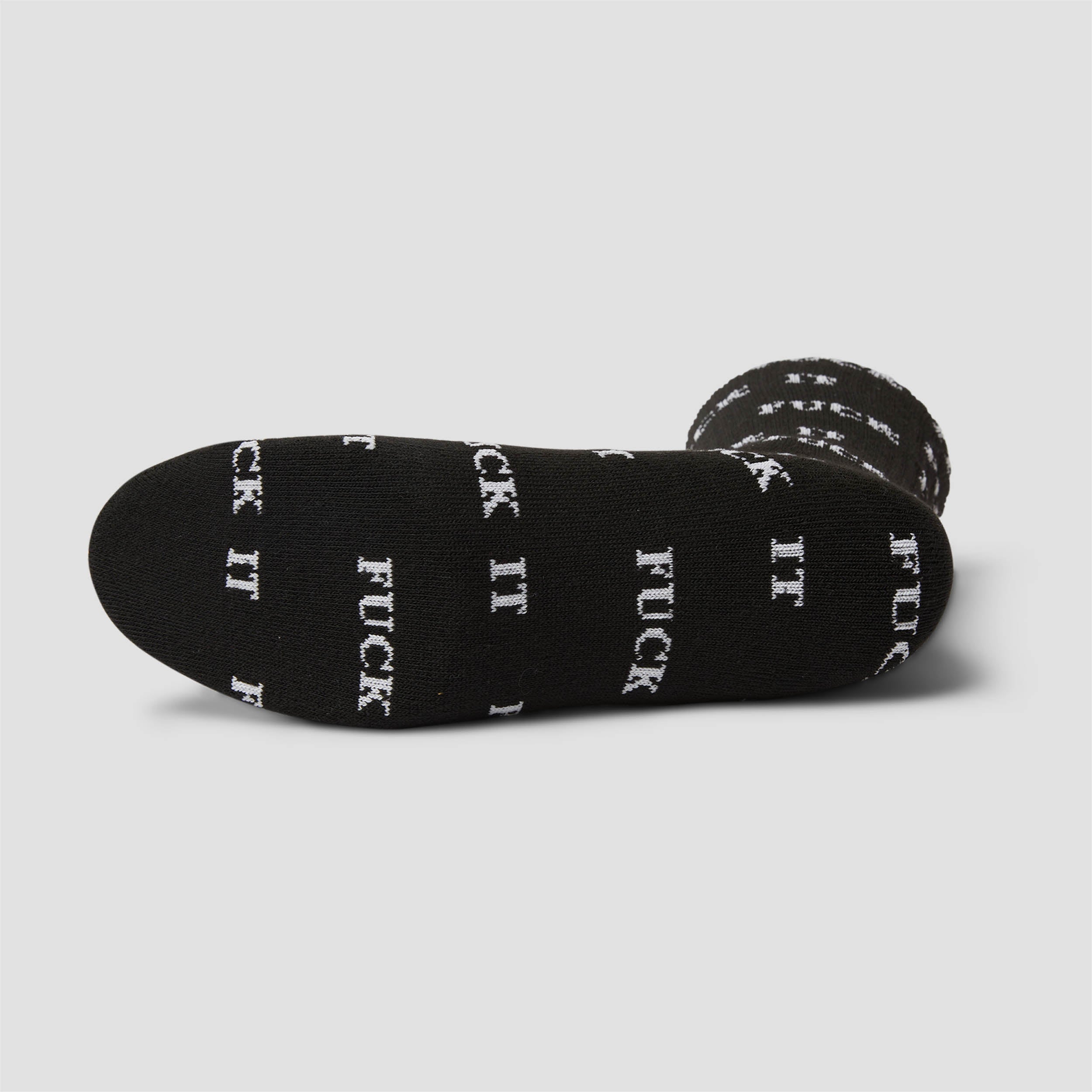 Huf Fuck It Glow Sock Black