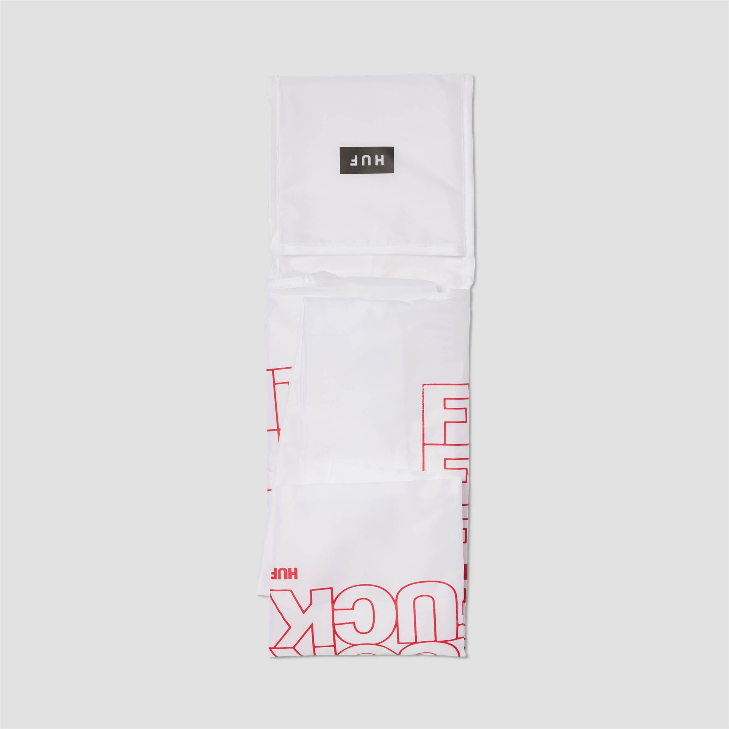 HUF Fuck It Packable Bodega Bag White