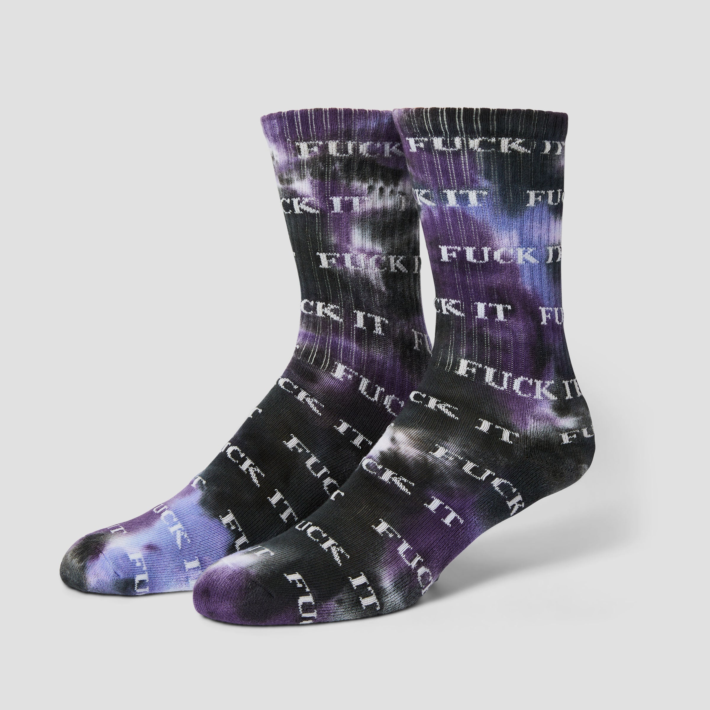HUF Fuck It Tiedye Sock Purple