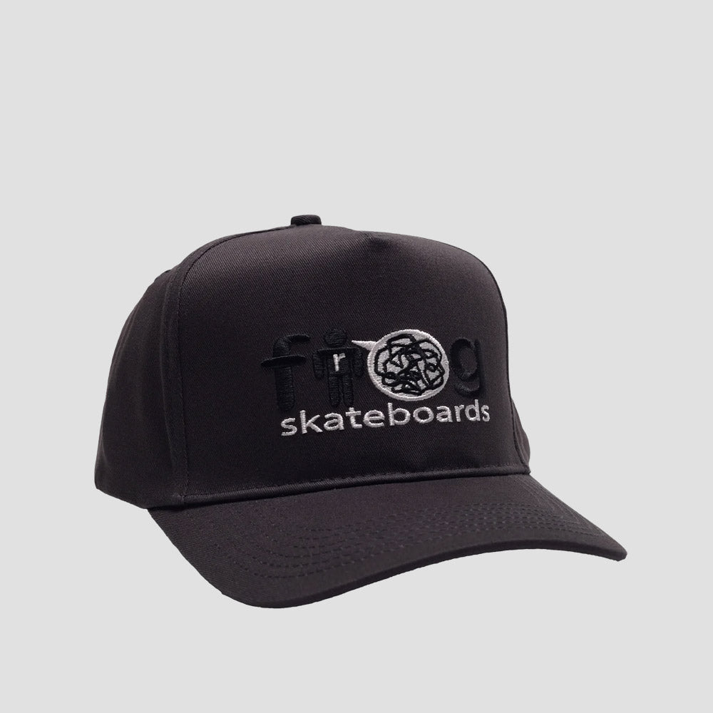 Frog Trash Talk Hat Vintage Black