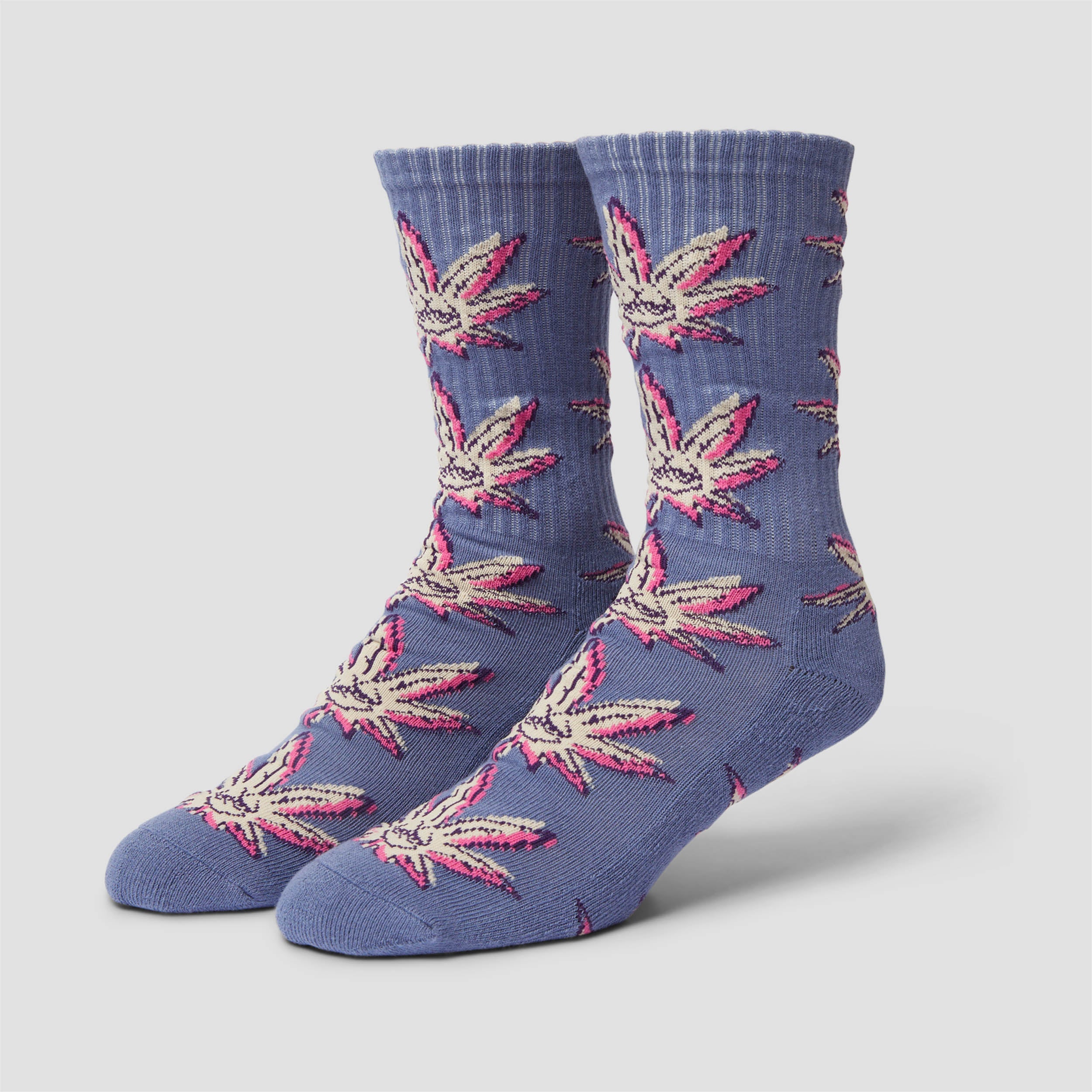 Huf Green Buddy Doodle Sock Purple