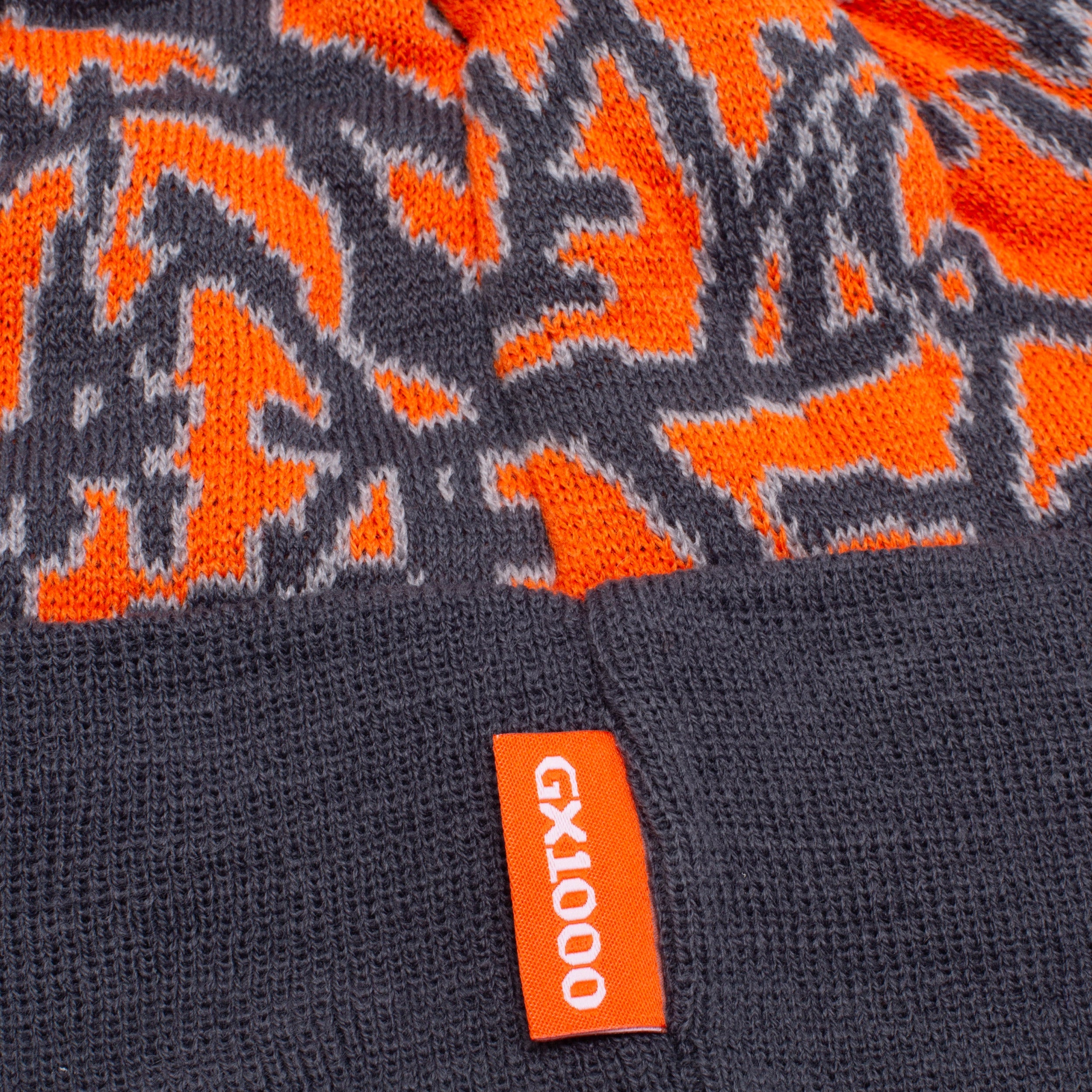 GX1000 Argon Beanie Grey / Orange