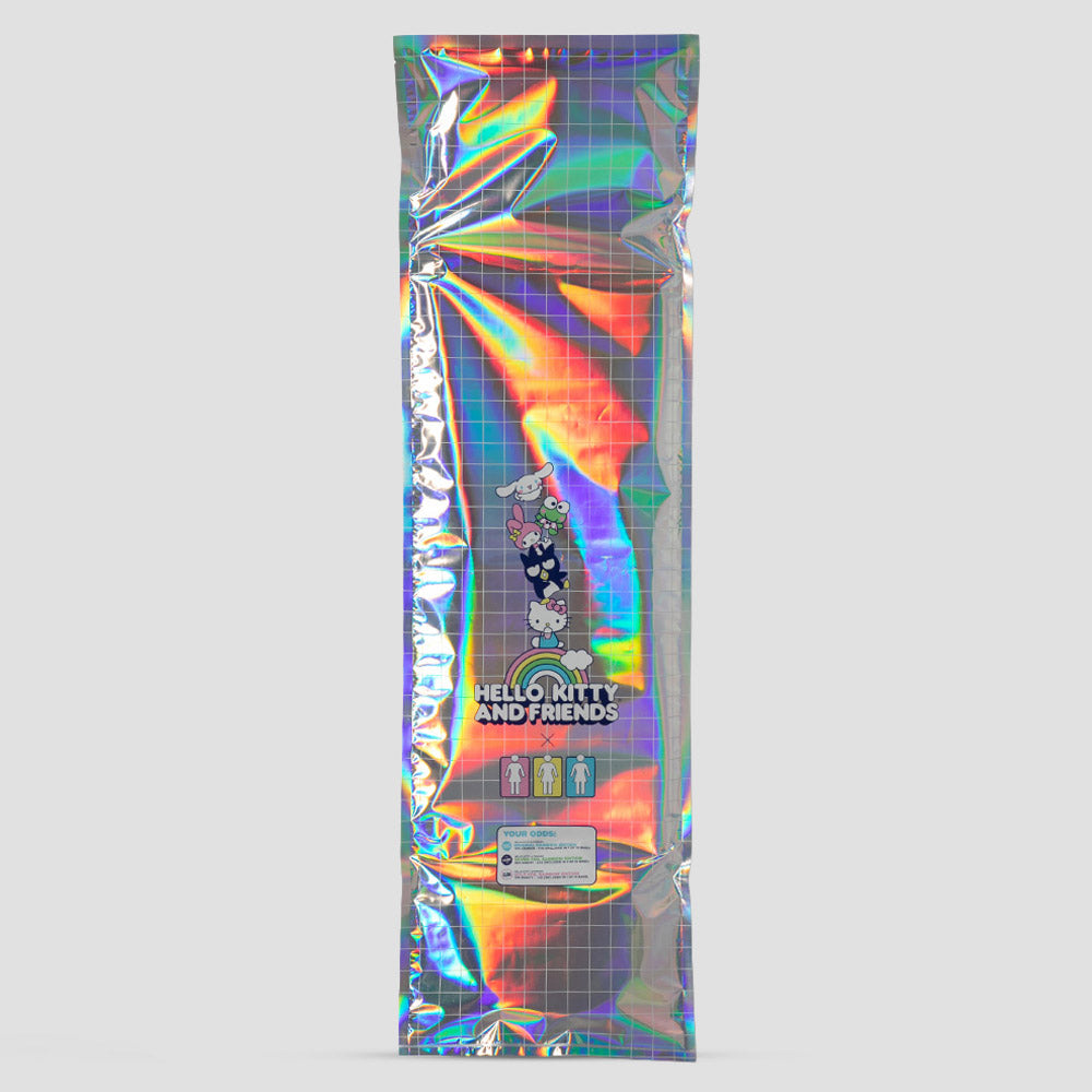 Girl x Hello Kitty 8.0 Geering Hello Kitty Rainbow Skateboard Deck