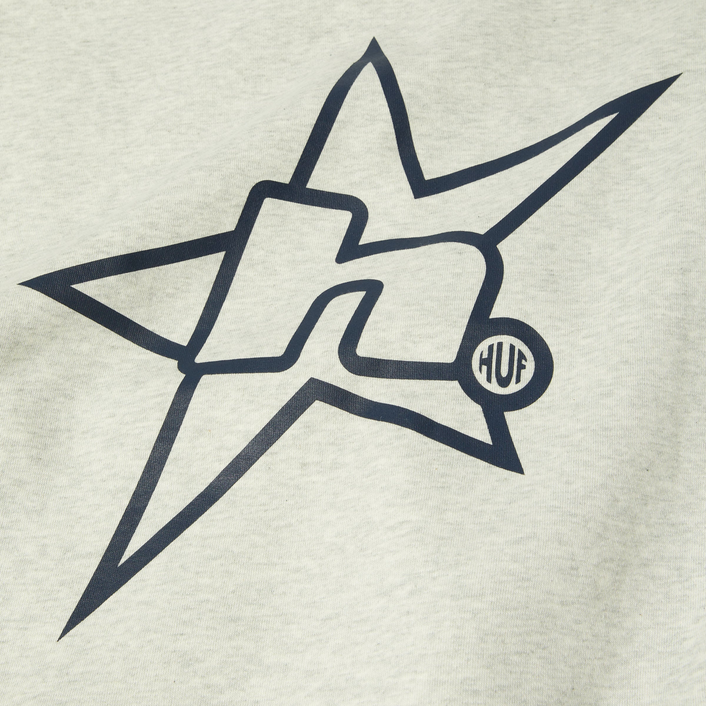 HUF H Star Logo Hood Ash