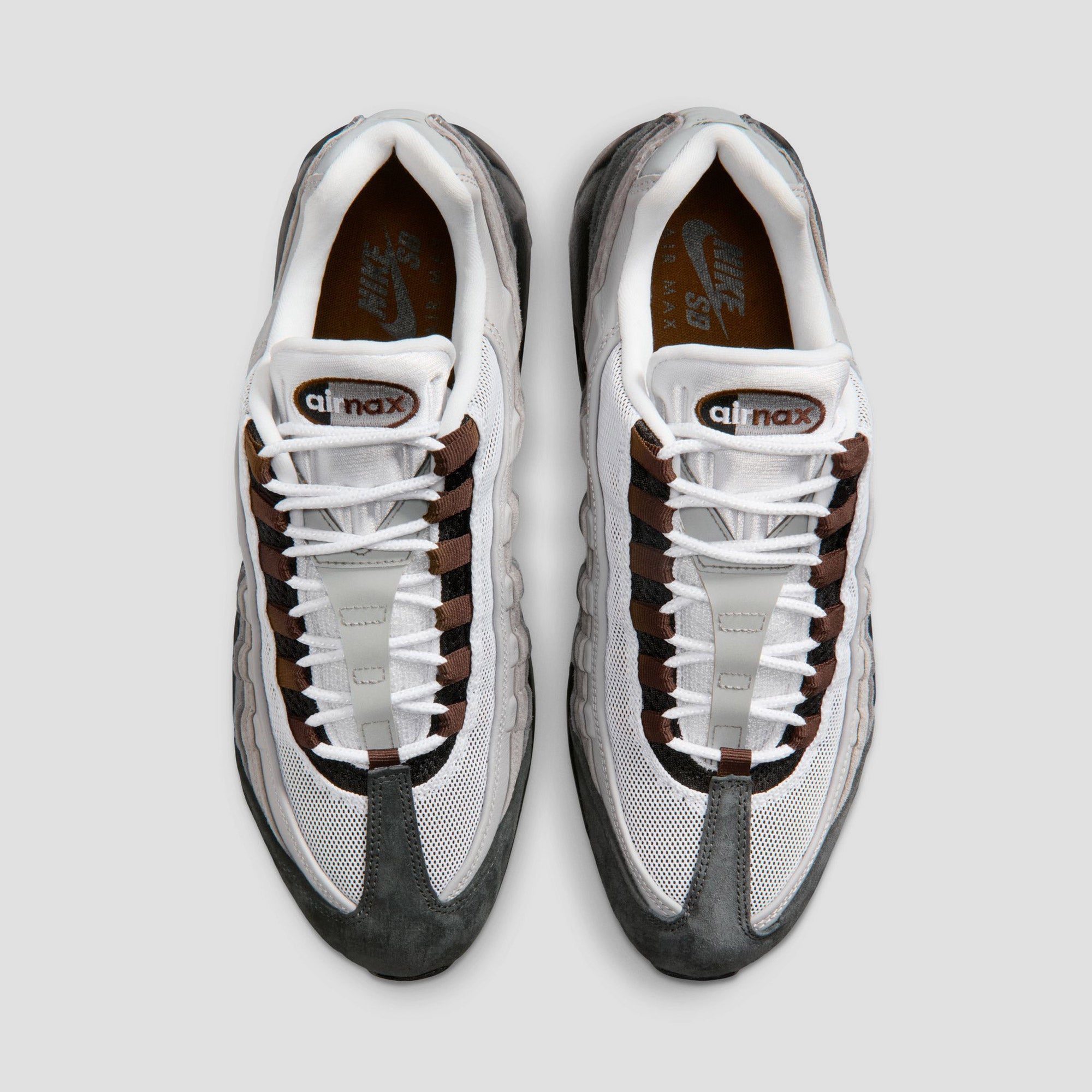 Nike SB Air Max 95 Skate Shoes Black / Cacao WOW / Anthracite / Light Graphite