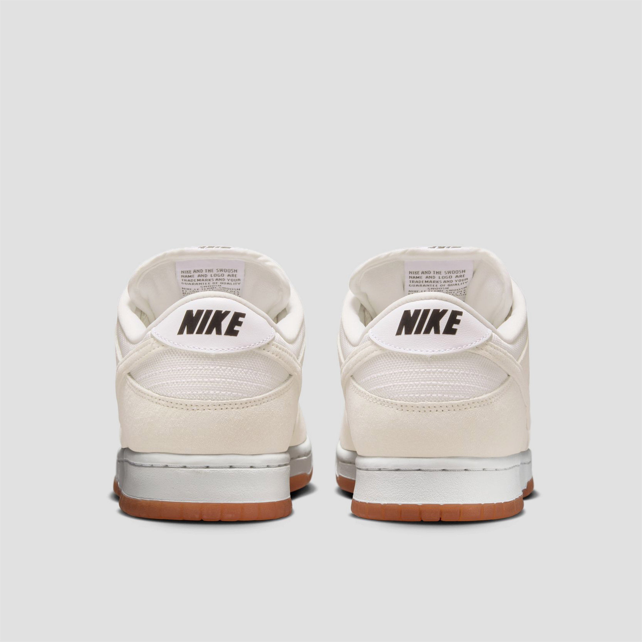 Nike SB Dunk Low Pro B Skate Shoes Pale Ivory / Pale Ivory / Summit White / White