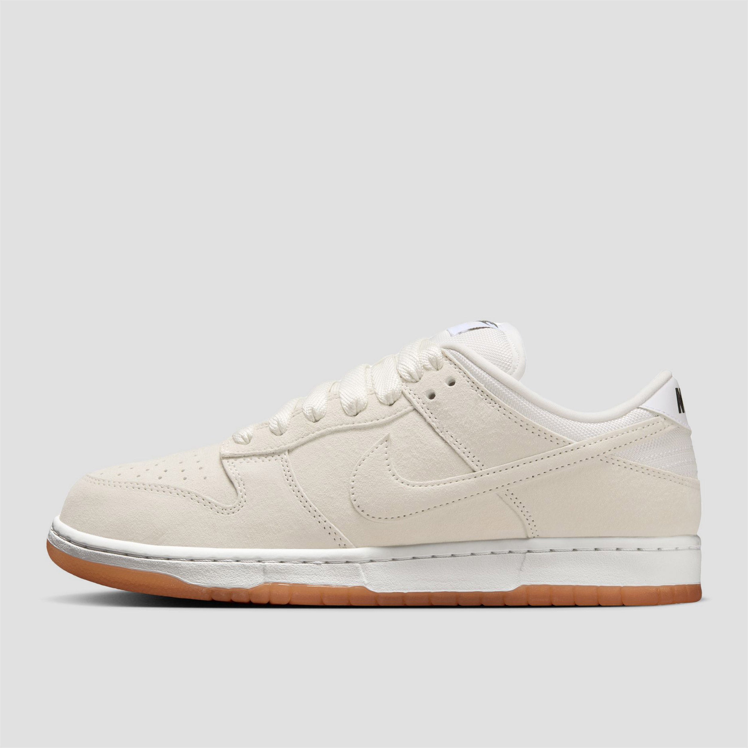 Nike SB Dunk Low Pro B Skate Shoes Pale Ivory / Pale Ivory / Summit White / White