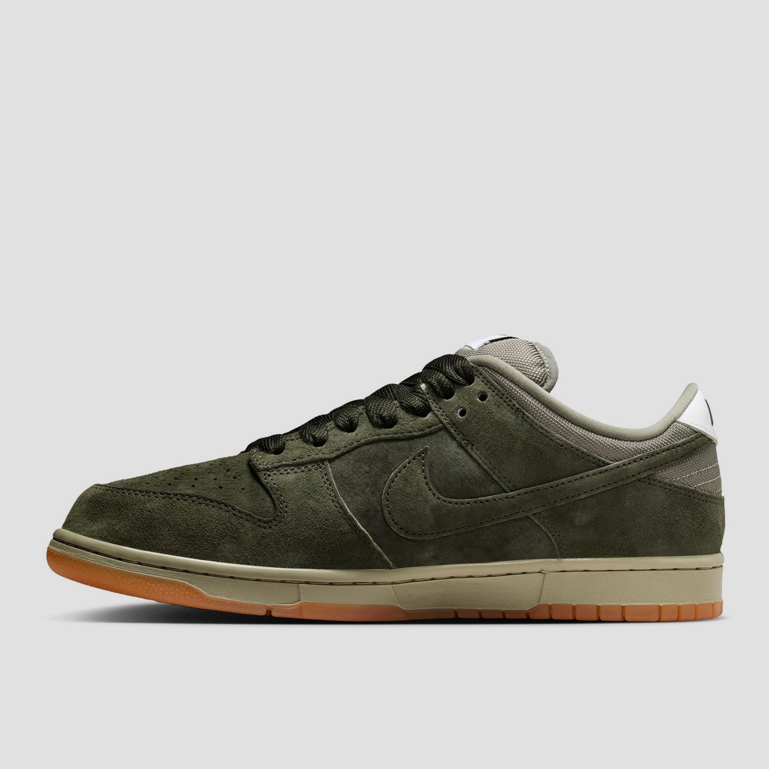 Nike SB Dunk Low Pro B Skate Shoes Sequoia / Sequoia / Light Army / White