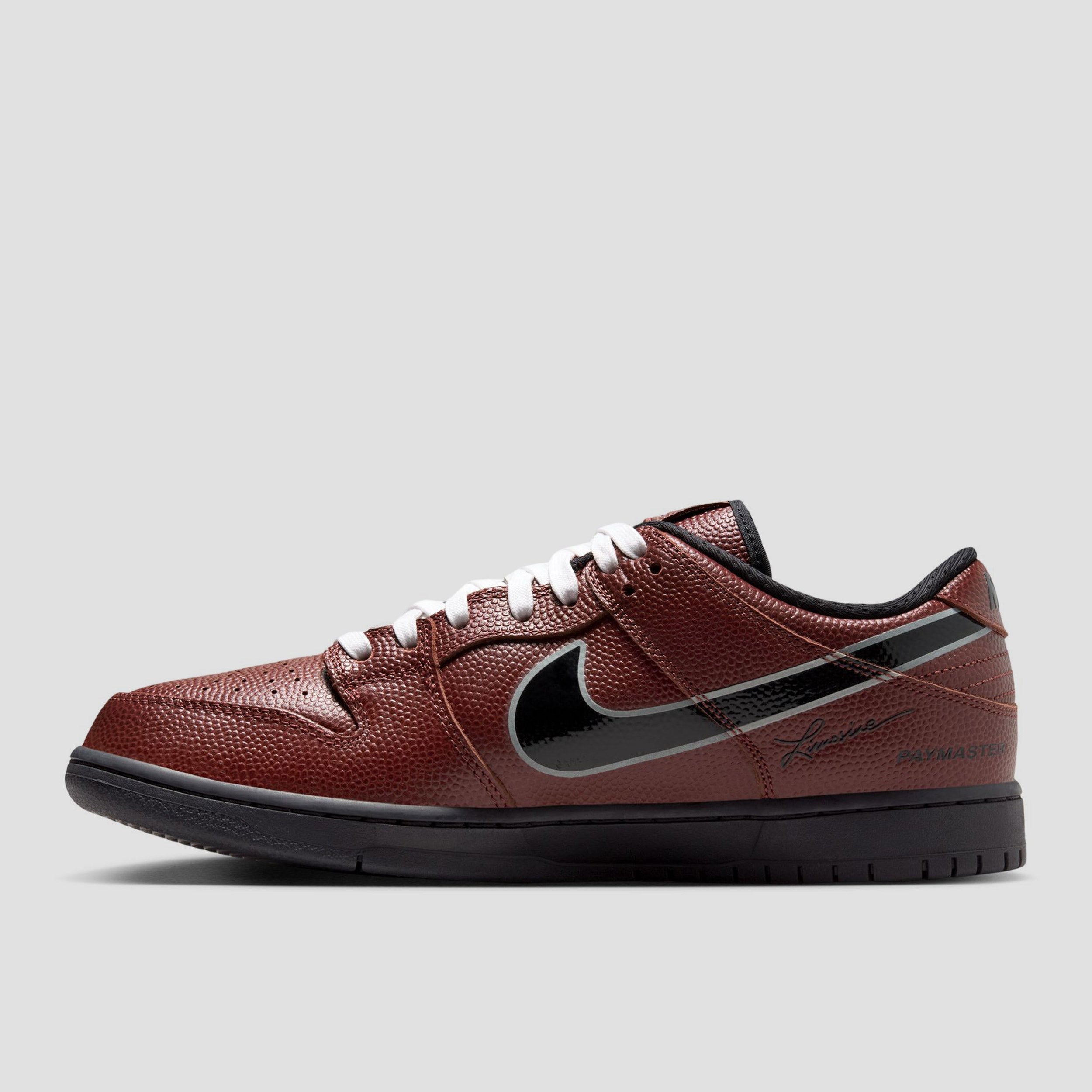 Nike SB X Limosine Dunk Low Pro Skate Shoes Dark Pony / Black / Silver / White