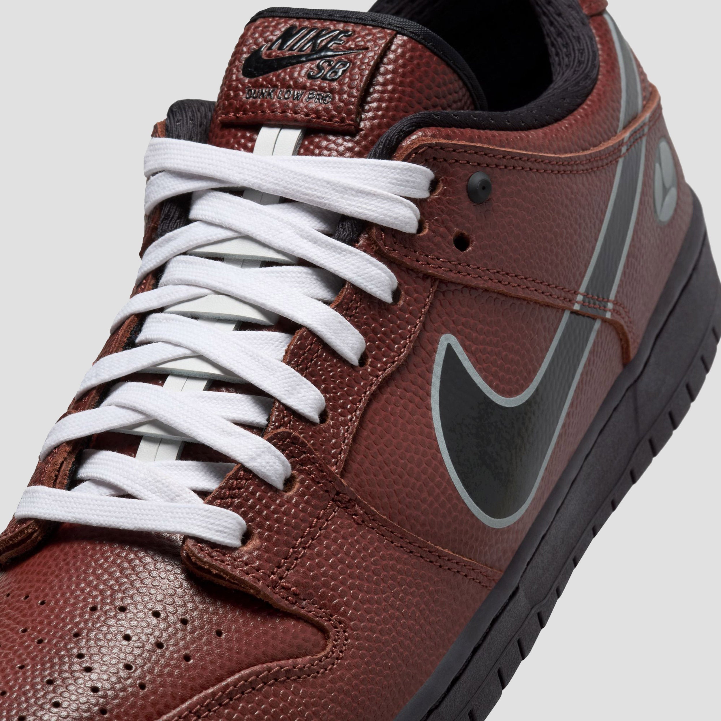 Nike SB X Limosine Dunk Low Pro Skate Shoes Dark Pony / Black / Silver / White