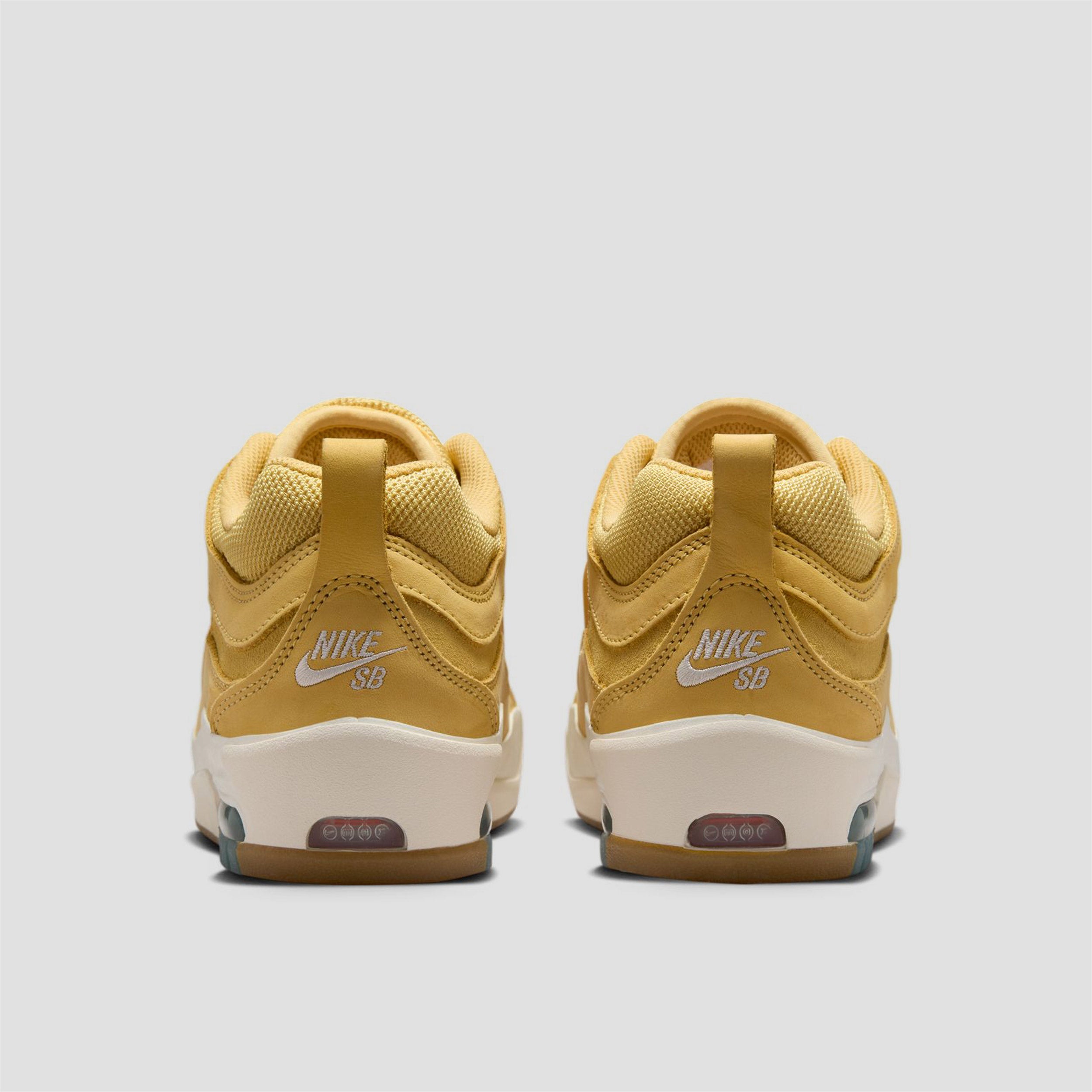 Nike SB Air Max Ishod Skate Shoes Saturn Gold / Sail / Saturn Gold / Solar Flare