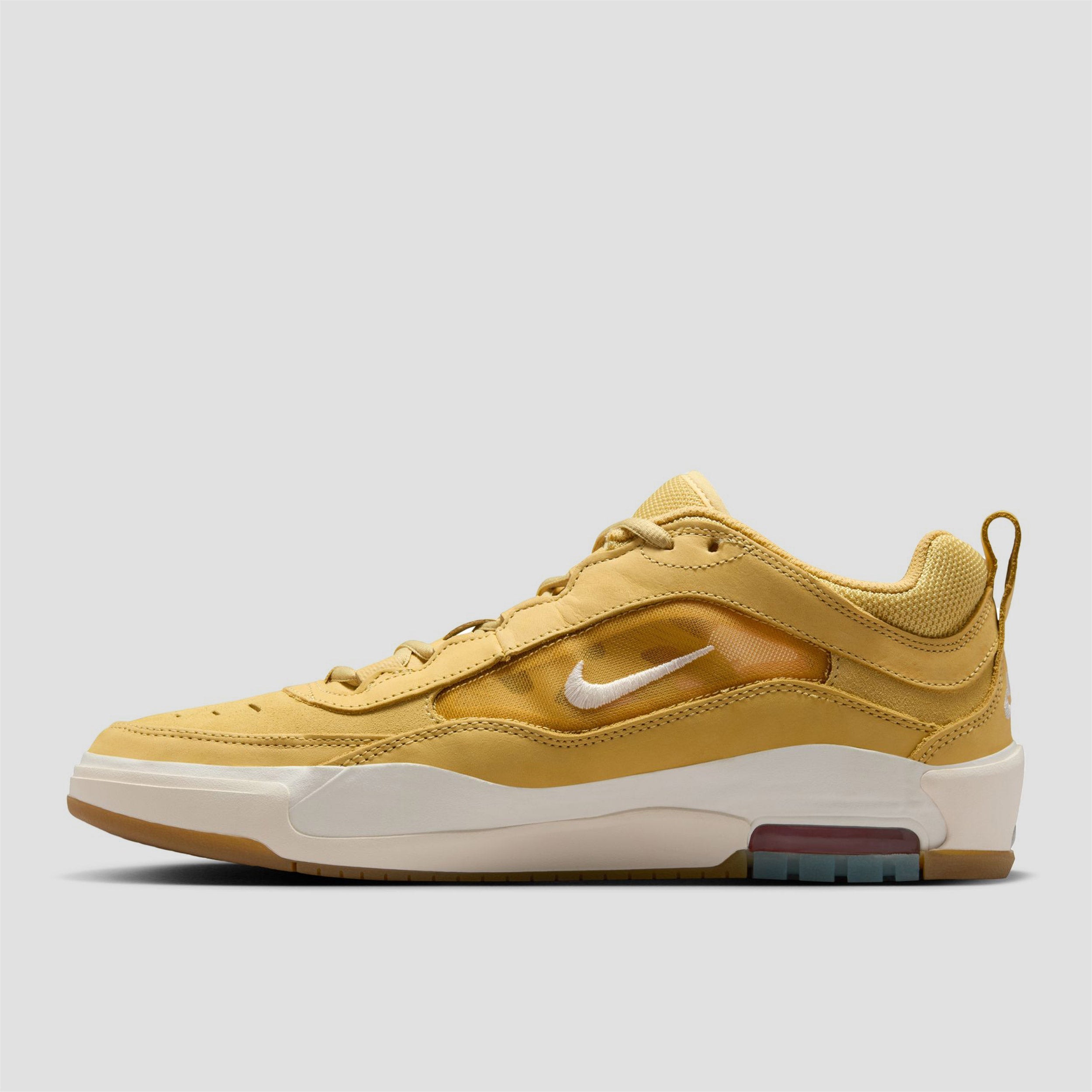 Nike SB Air Max Ishod Skate Shoes Saturn Gold / Sail / Saturn Gold / Solar Flare