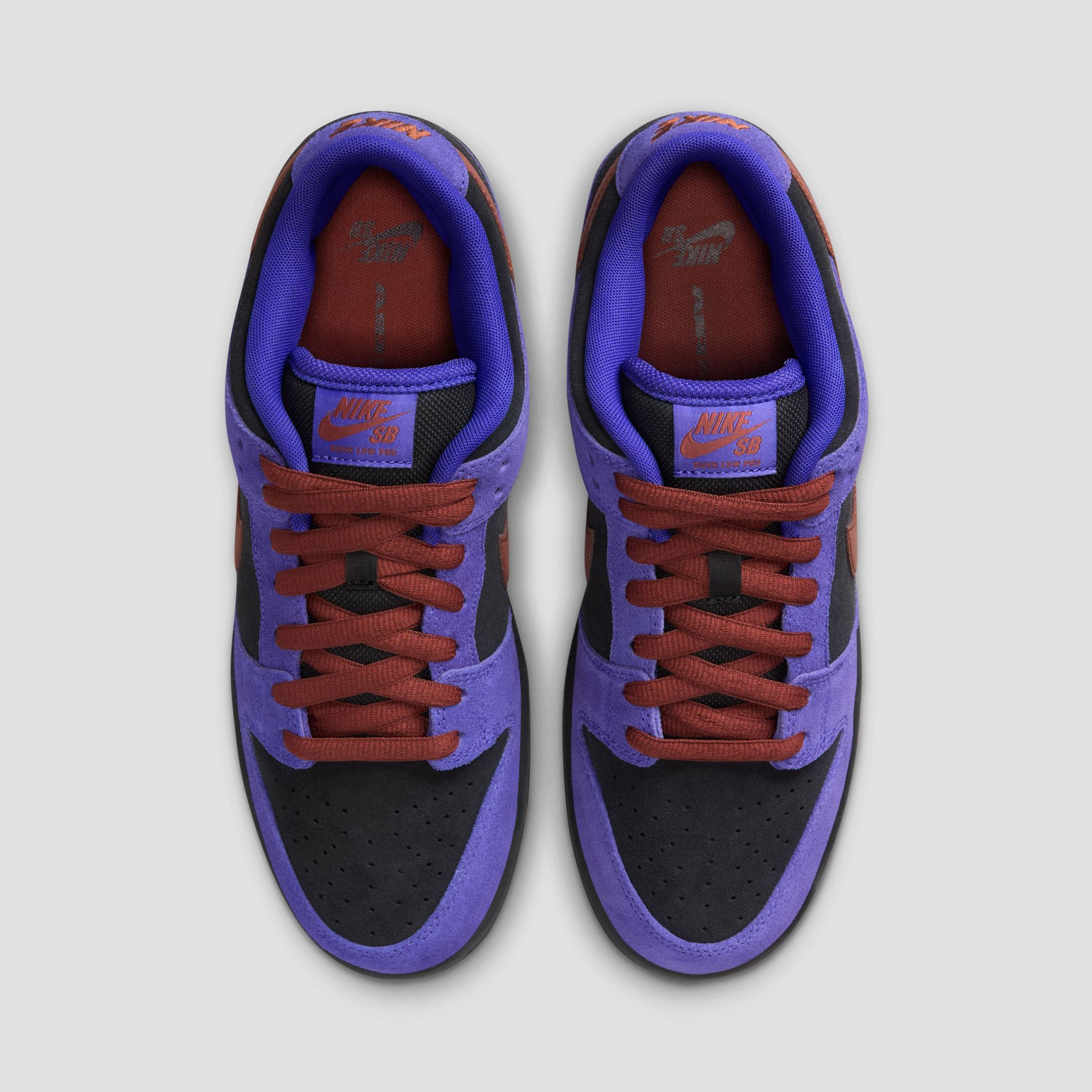 Nike SB Dunk Low Pro Skate Shoes Persian Violet / Cinnamon / Off Noir